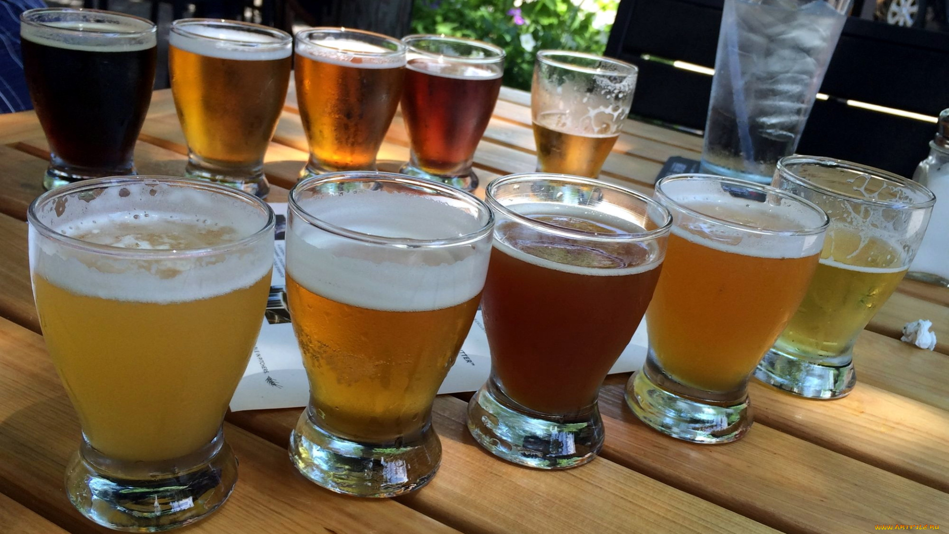 еда, напитки, , пиво, пиво, бокалы, ассорти, пена