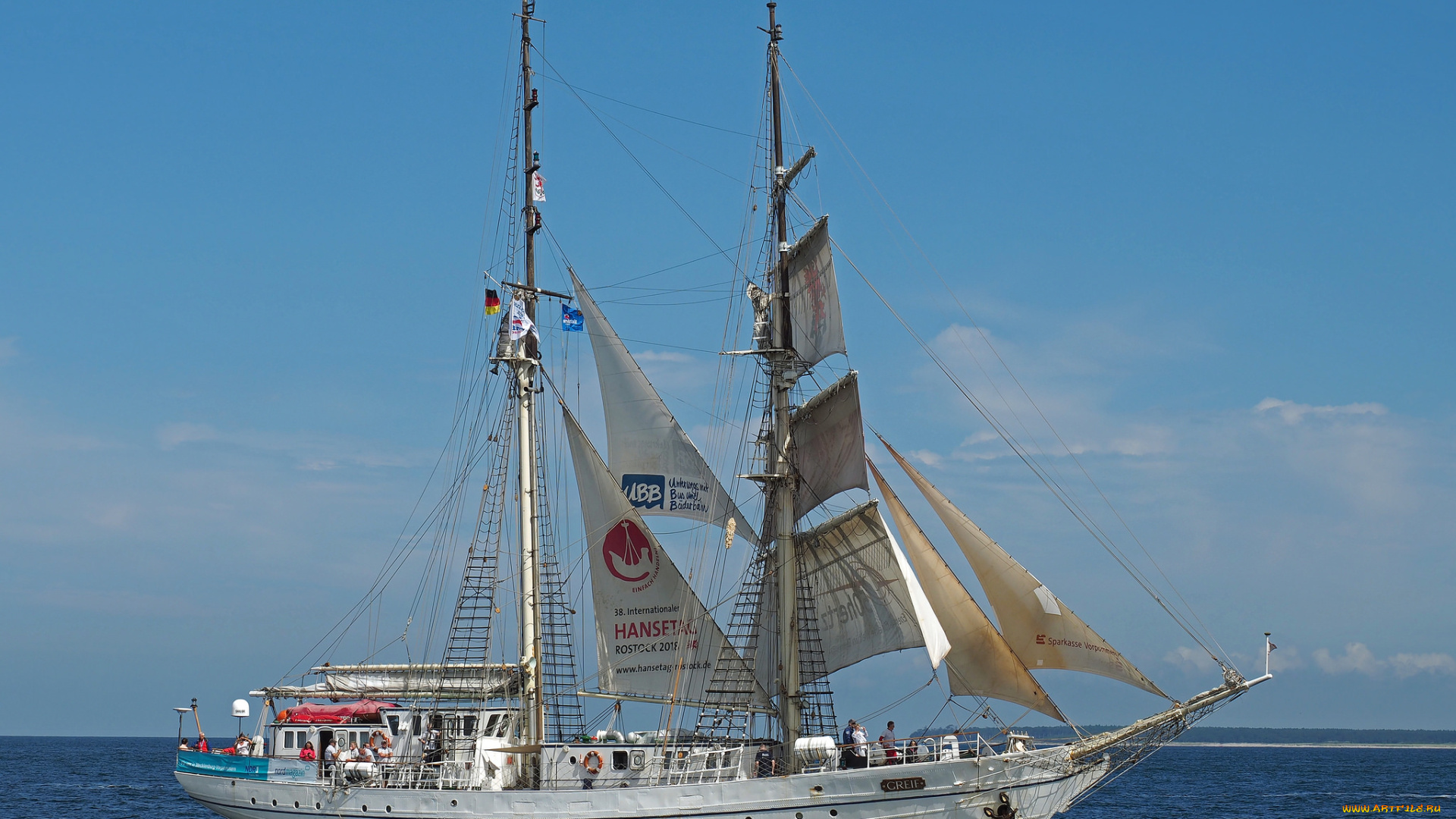 корабли, парусники, мачты, паруса