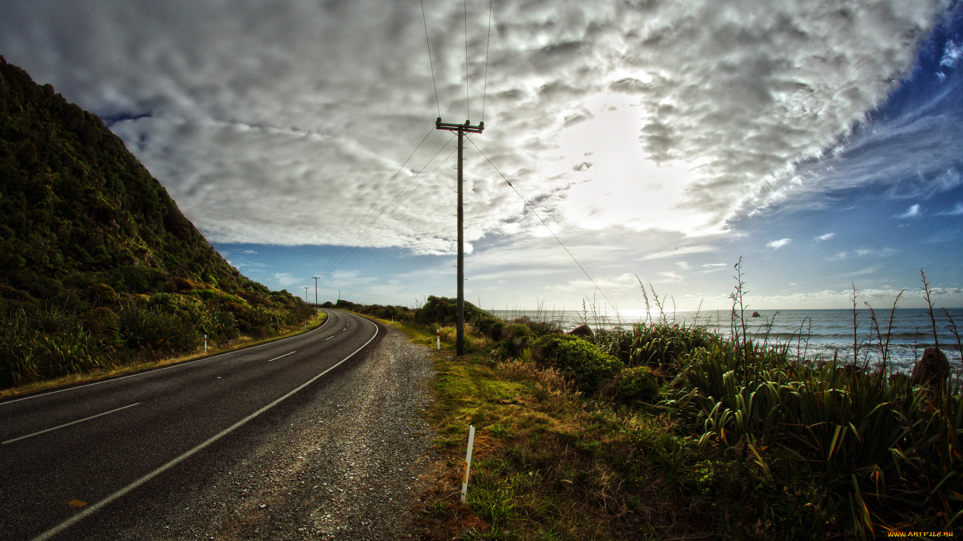 природа, дороги, простор