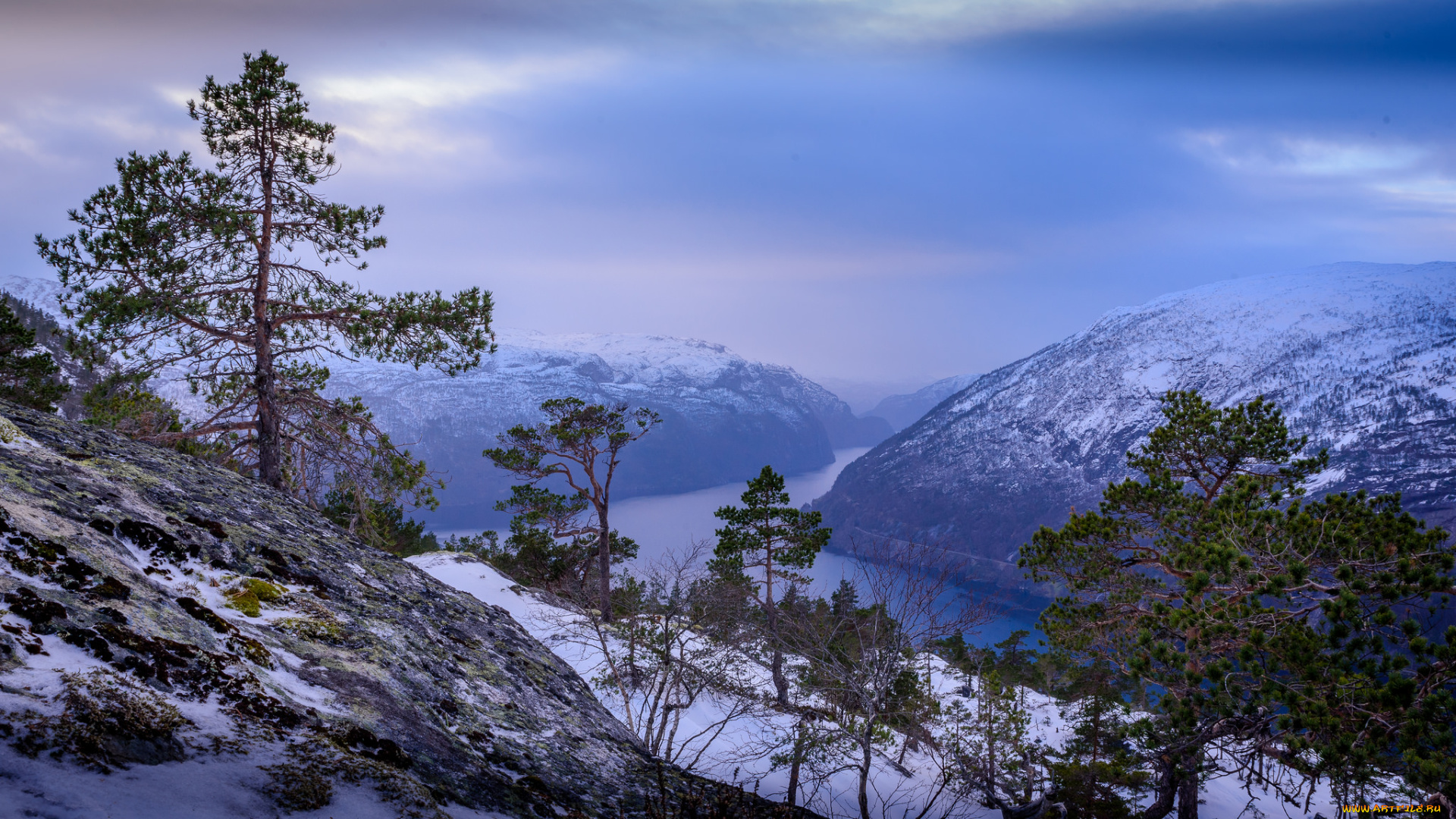 природа, горы, простор