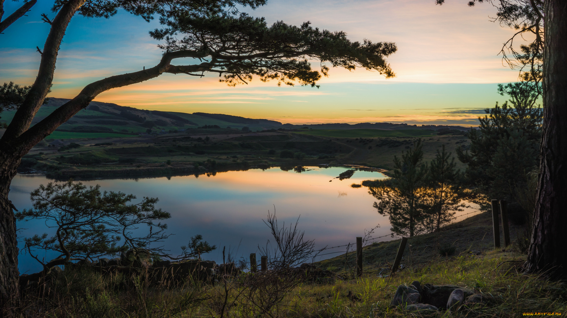 природа, реки, озера, простор