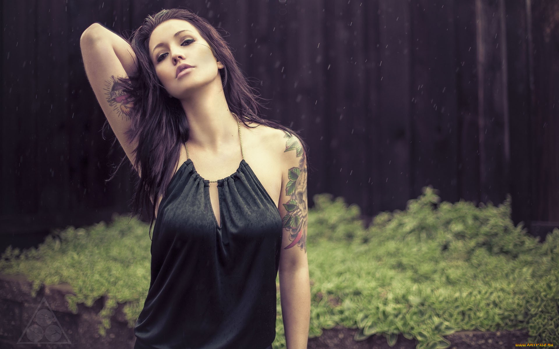 девушка, девушки, -unsort, , брюнетки, темноволосые, модель