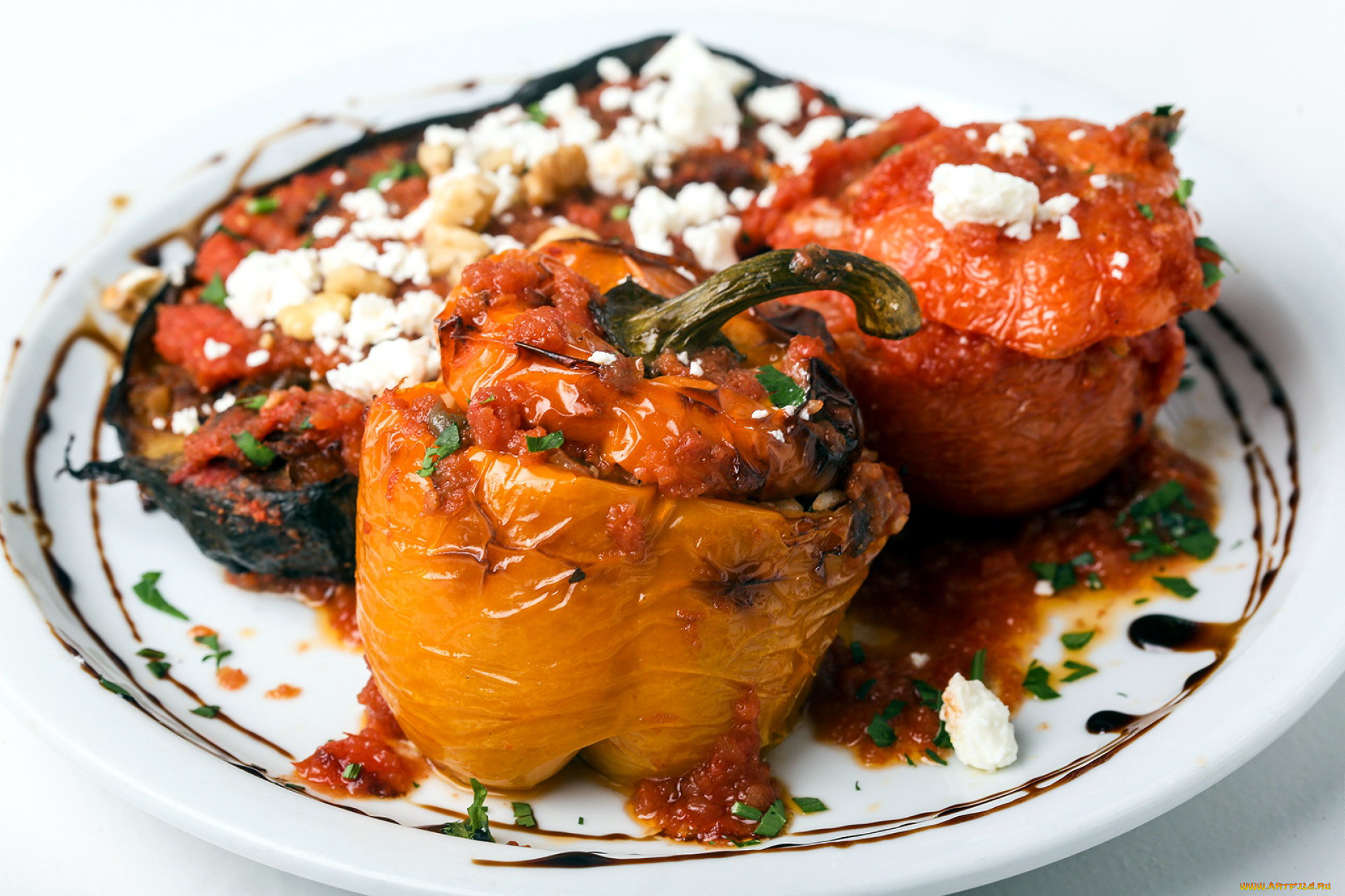 еда, перец, фаршированный