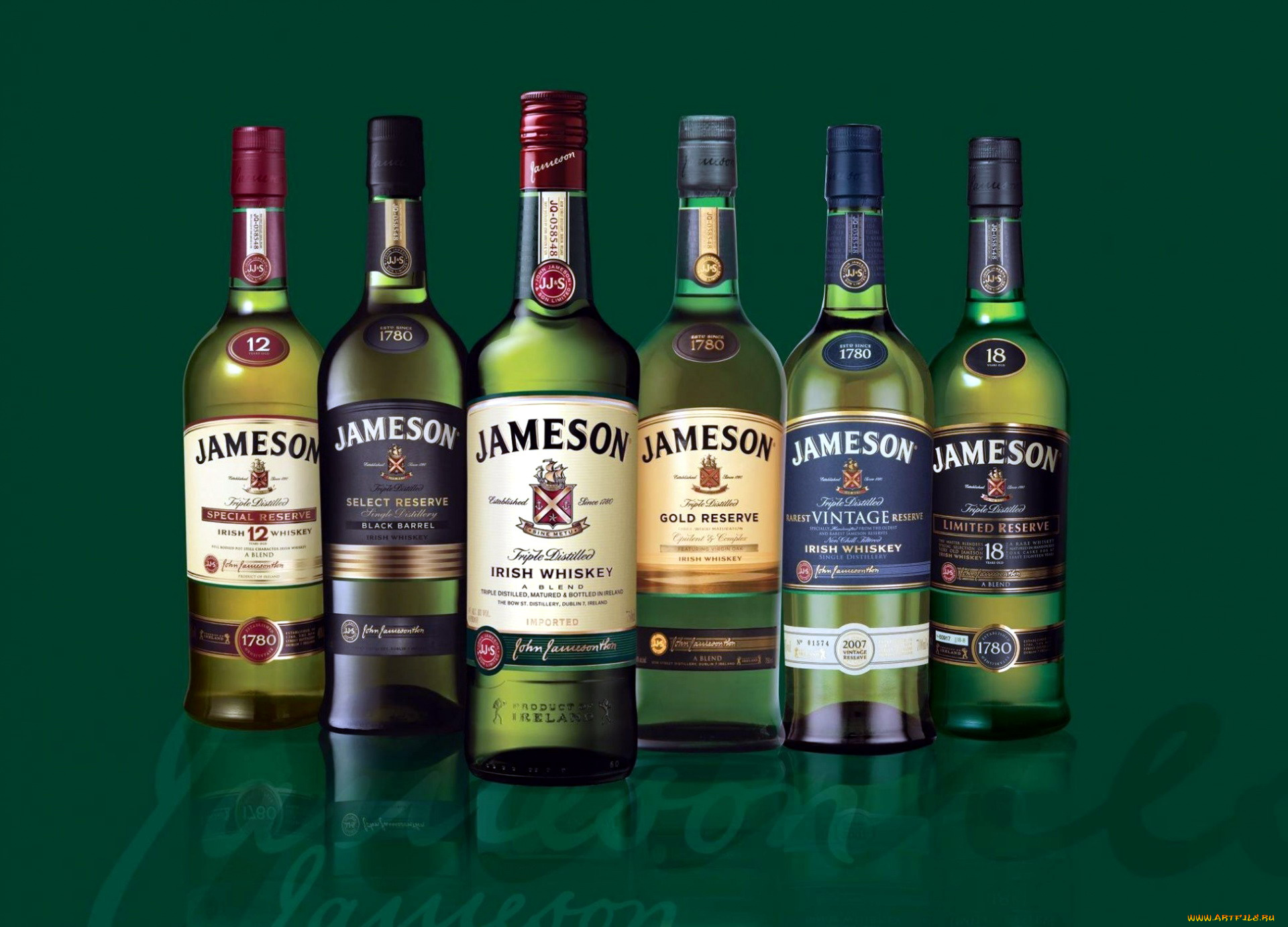 бренды, jameson, виски