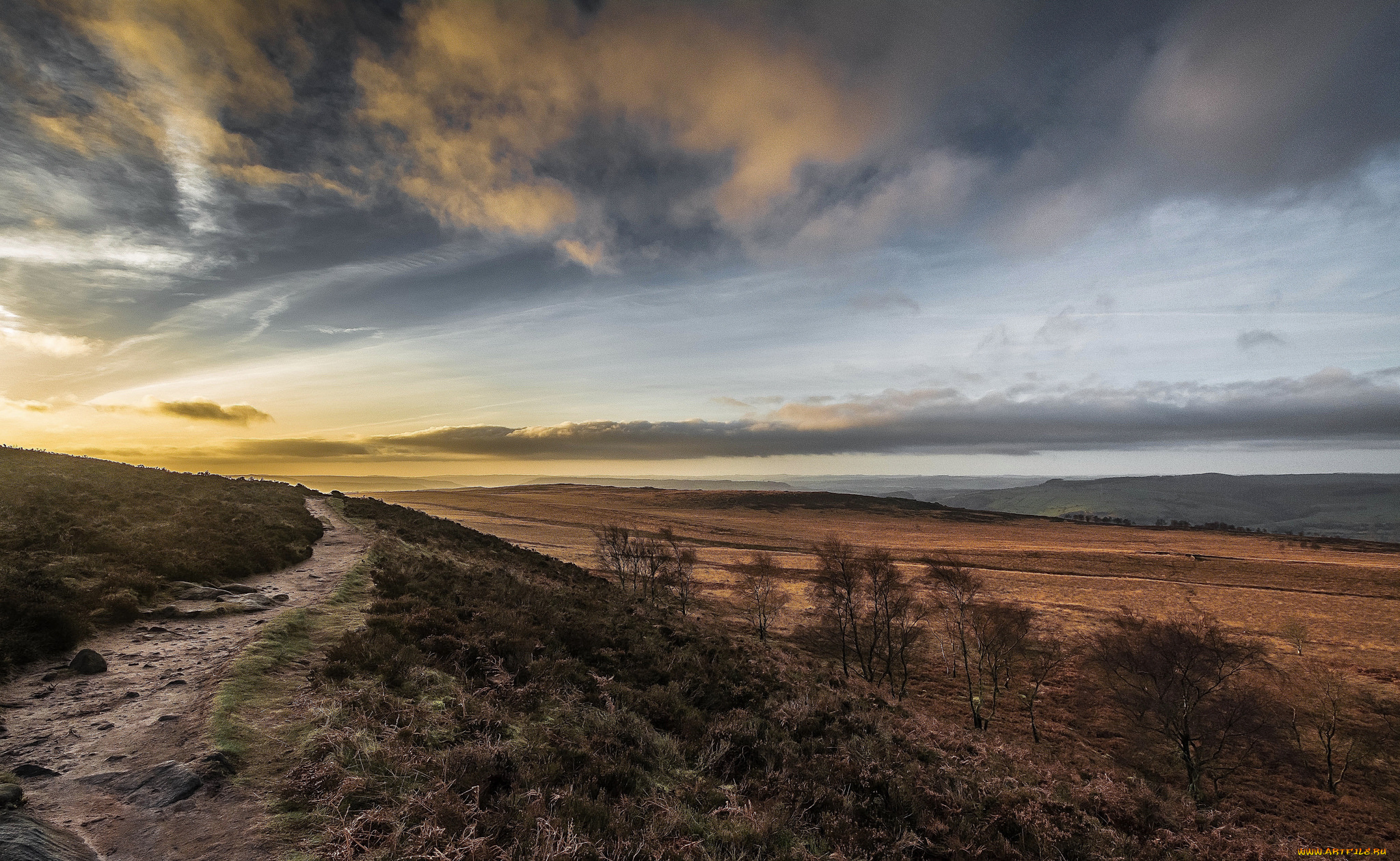 природа, дороги, простор