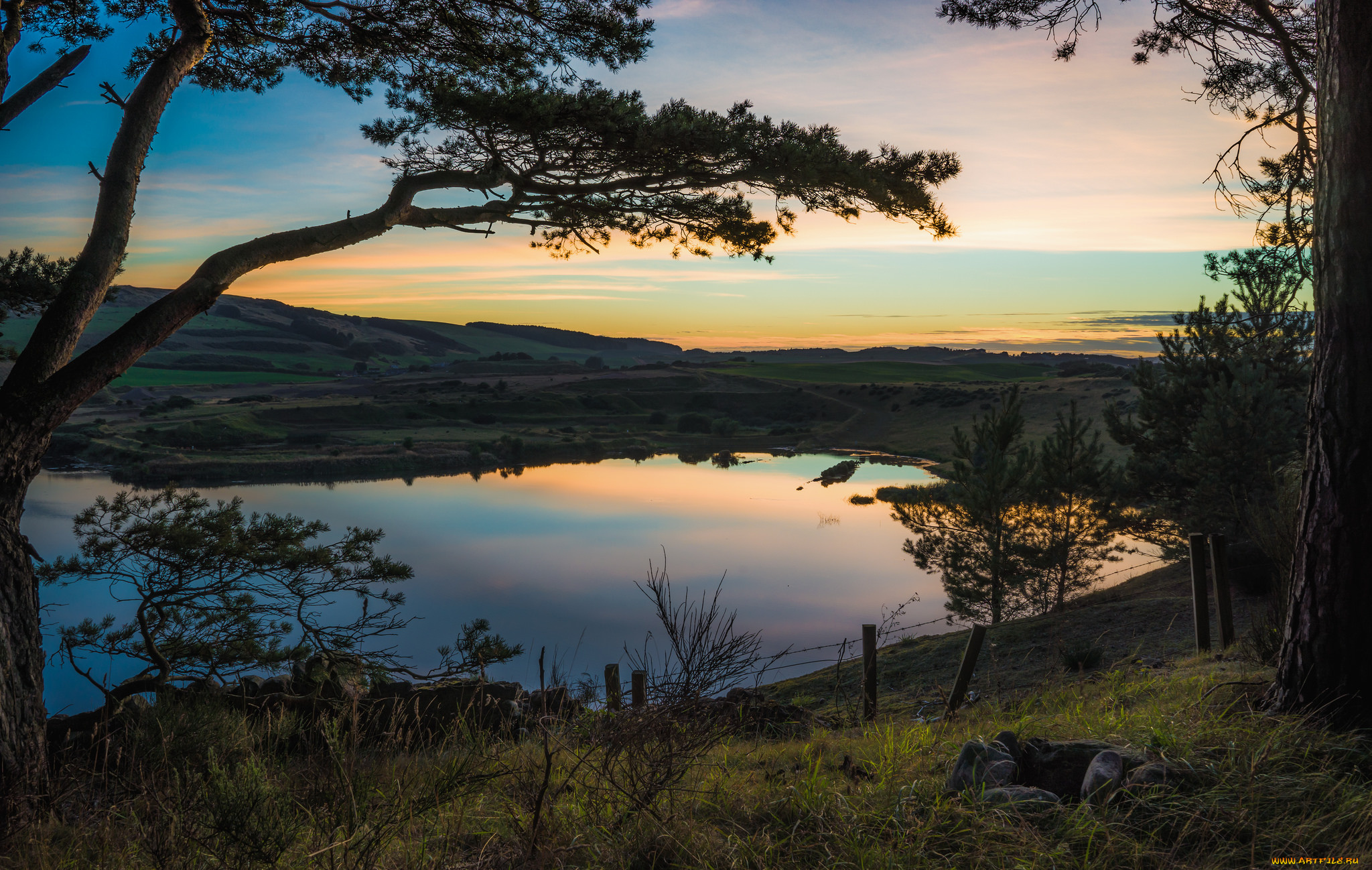 природа, реки, озера, простор