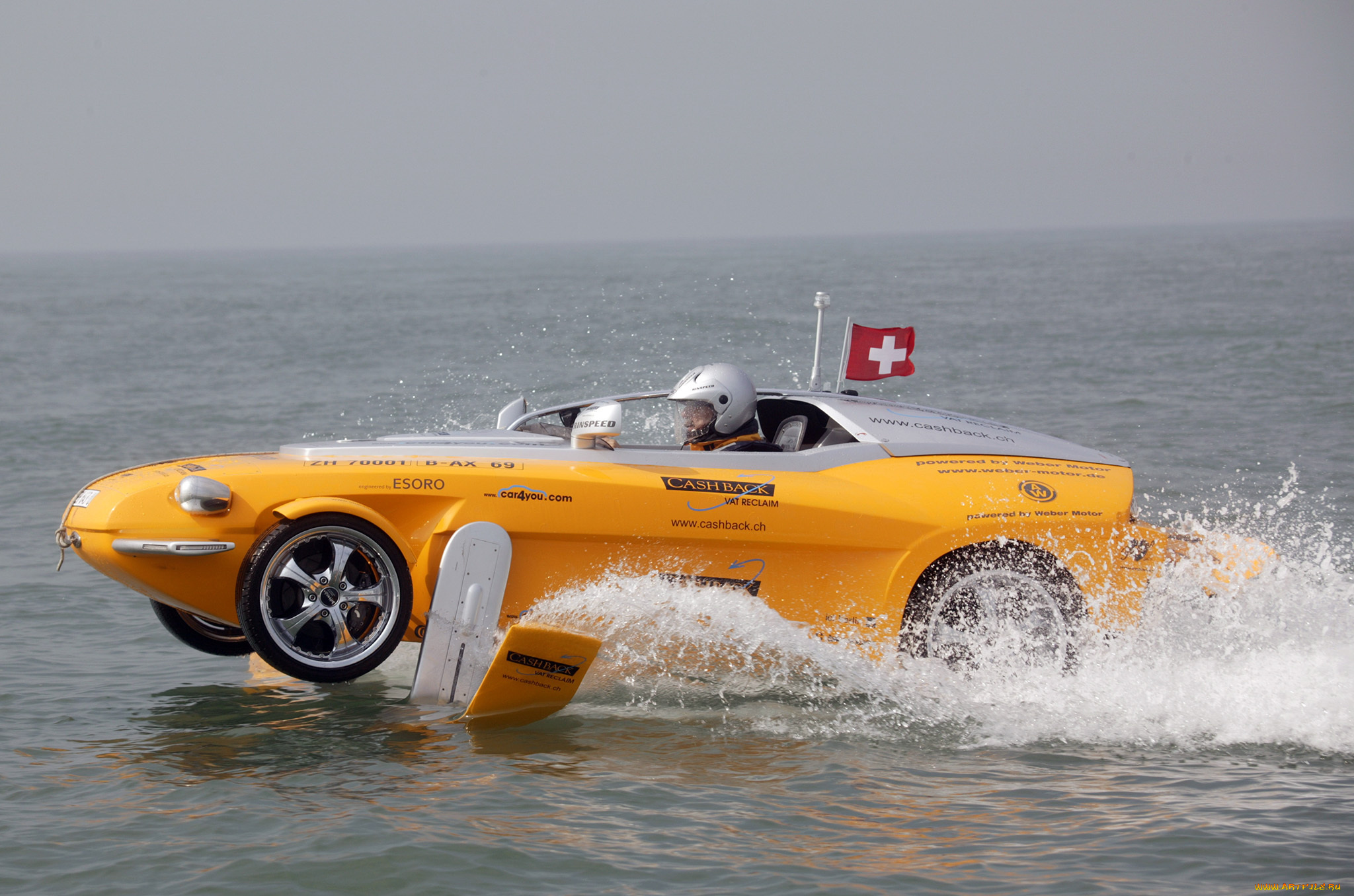 rinspeed, splash, concept, 2004, автомобили, rinspeed, 2004, splash, concept, жёлтый