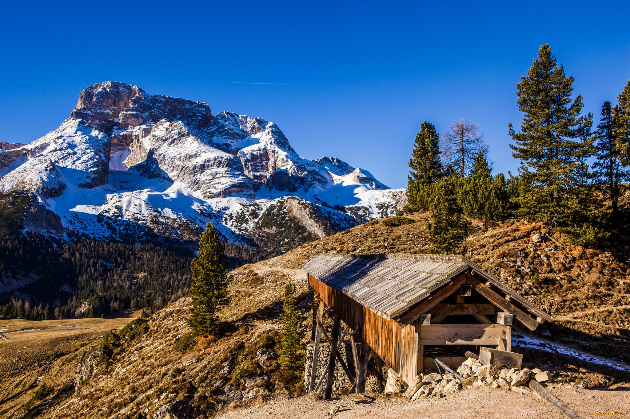 природа, горы, простор