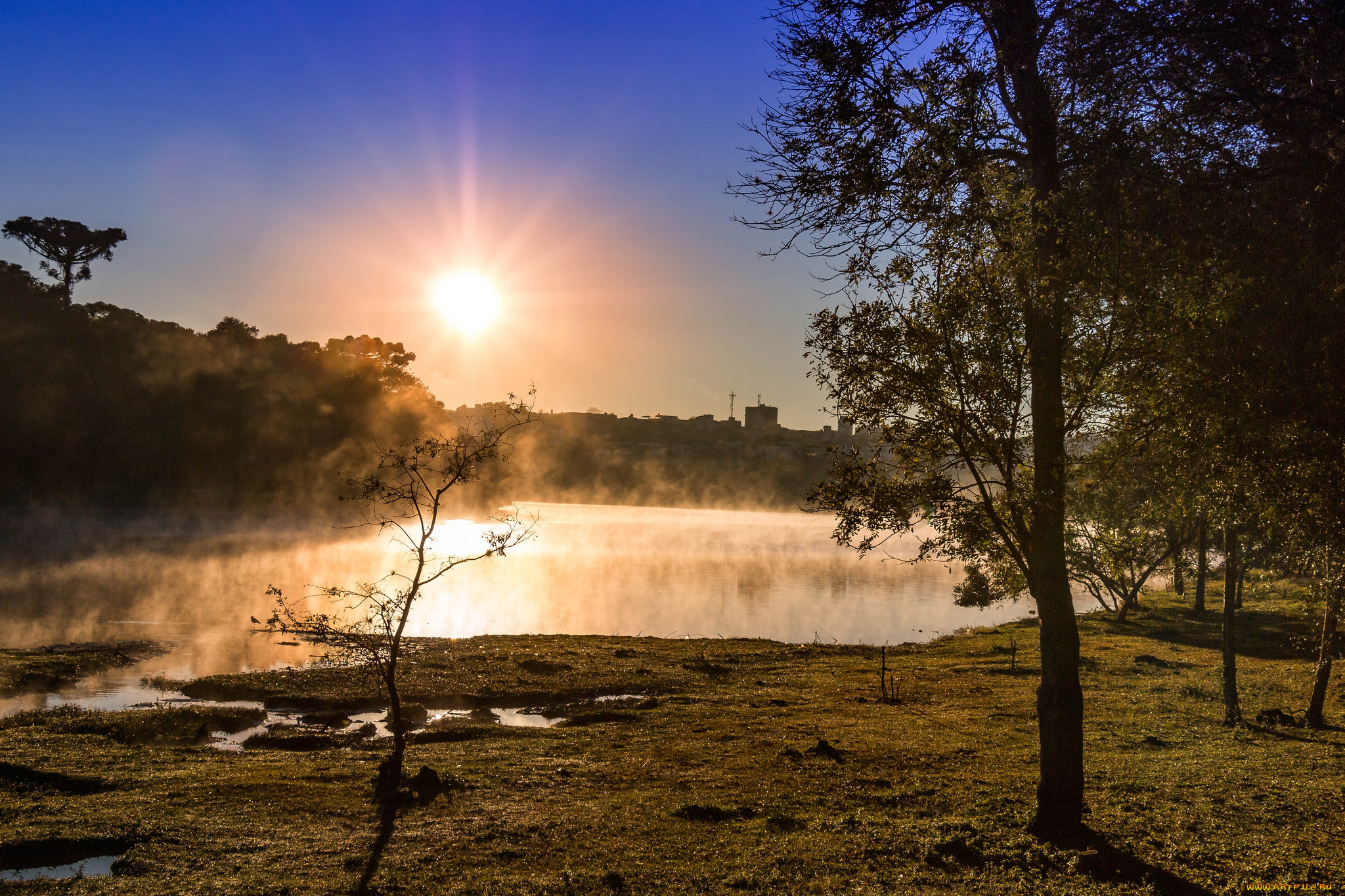 природа, восходы, закаты, простор