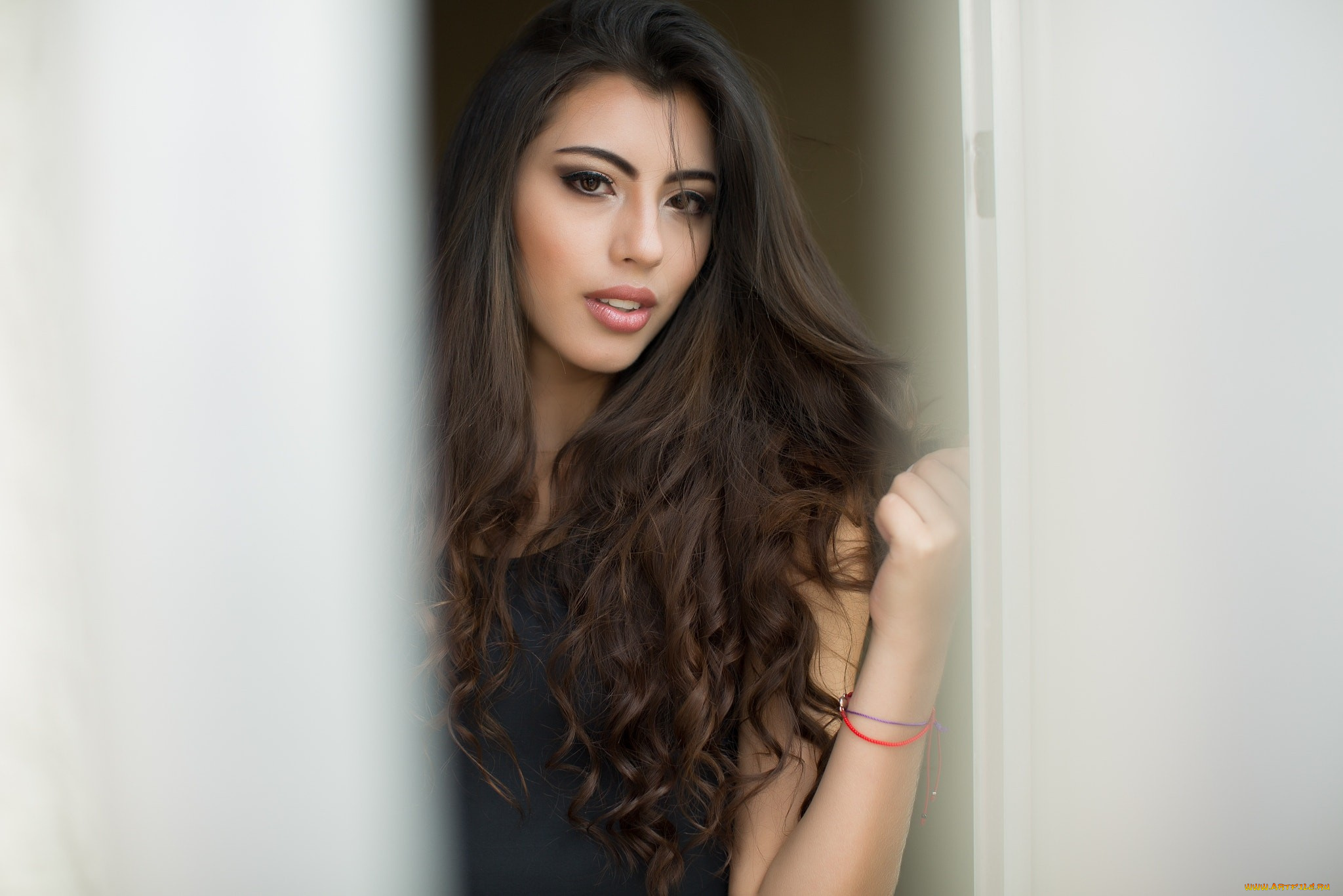 девушка, девушки, -unsort, , брюнетки, темноволосые, модель