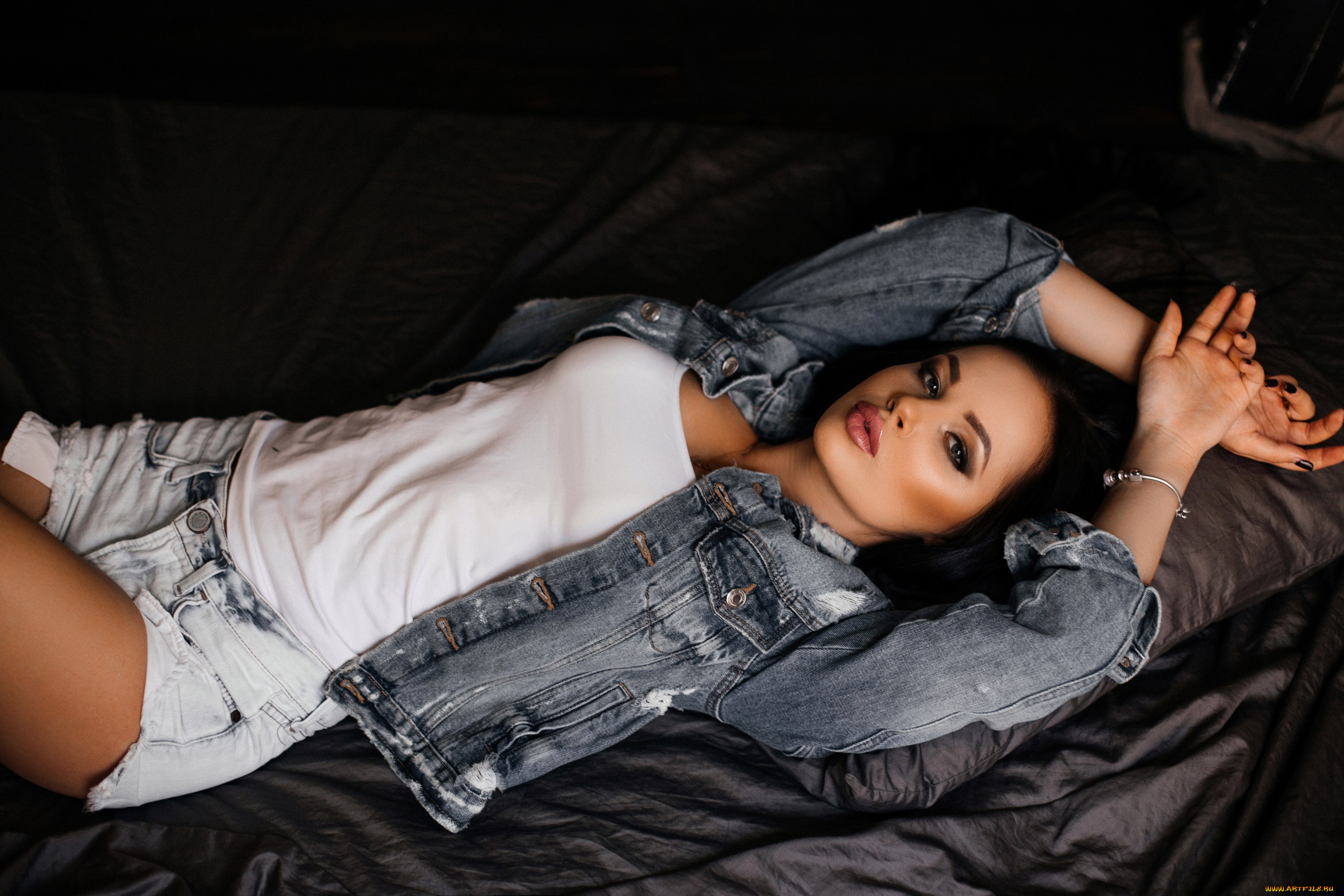 девушка, девушки, -unsort, , брюнетки, темноволосые, модель