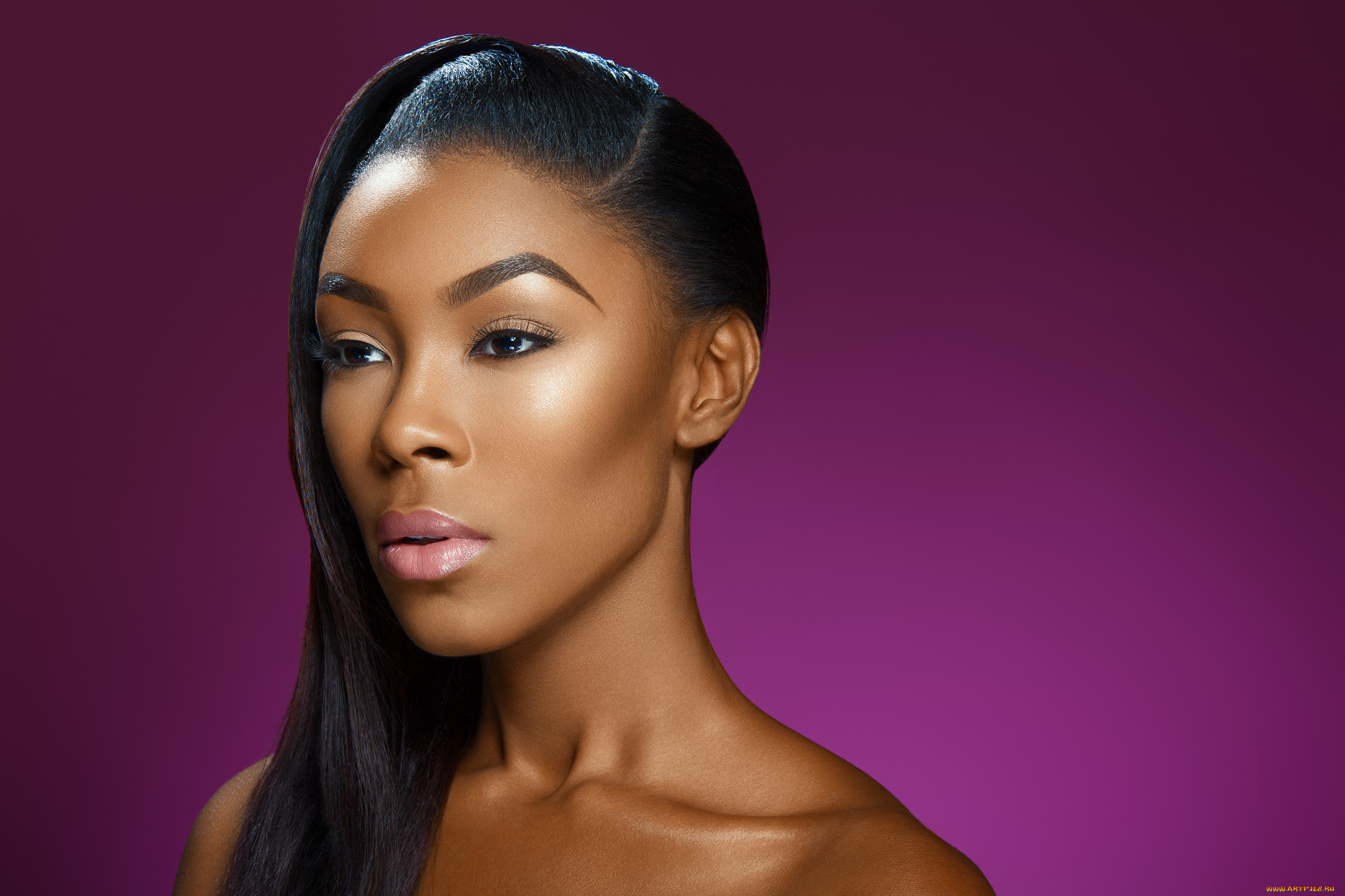 девушки, -unsort, , лица, , портреты, портрет, макияж, лицо, брюнетка, модель, азиатка, девушка