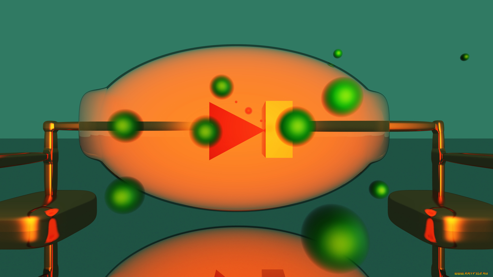 векторная, графика, -графика, , graphics, шары, фон