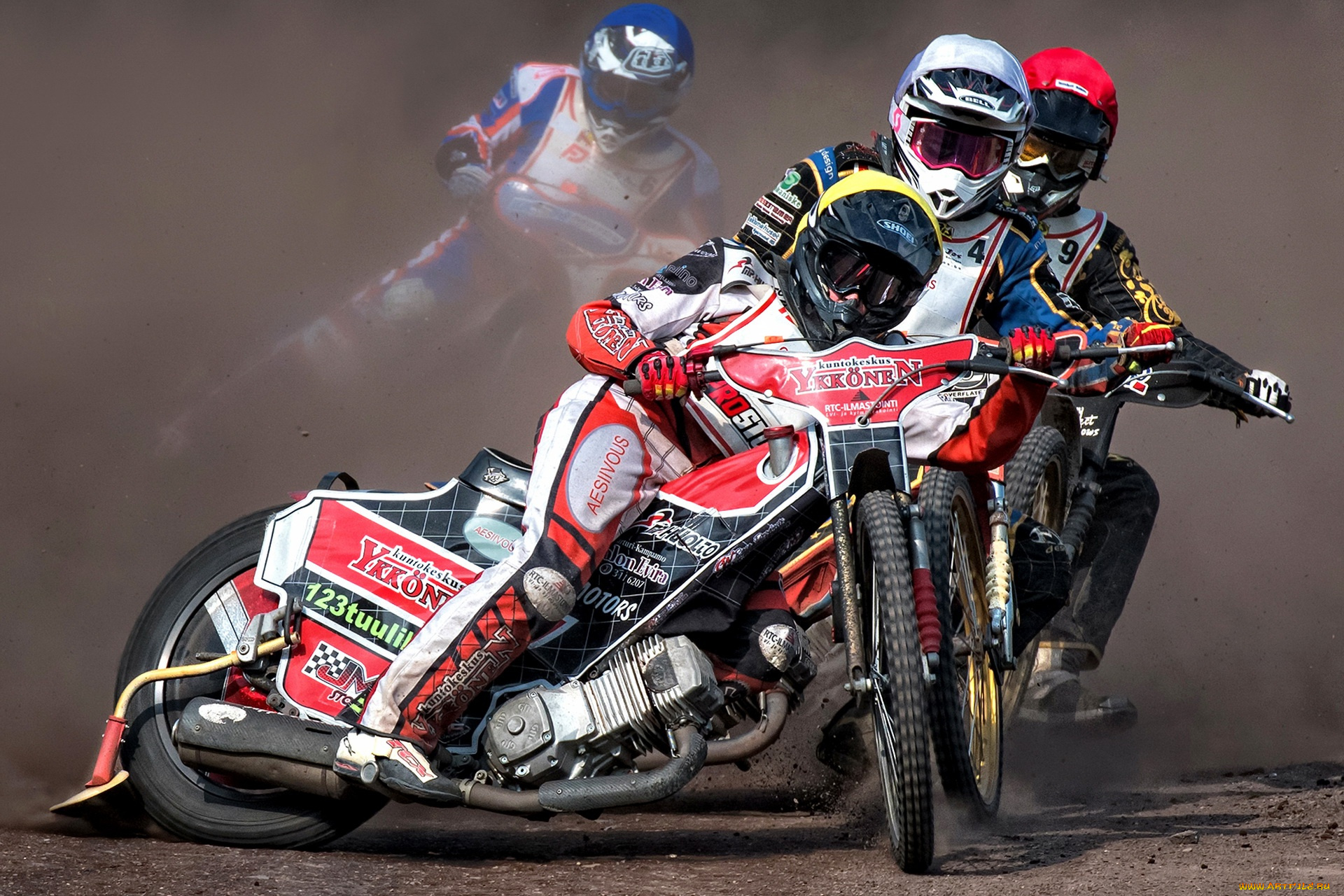 спорт, мотокросс, speedway, гонка