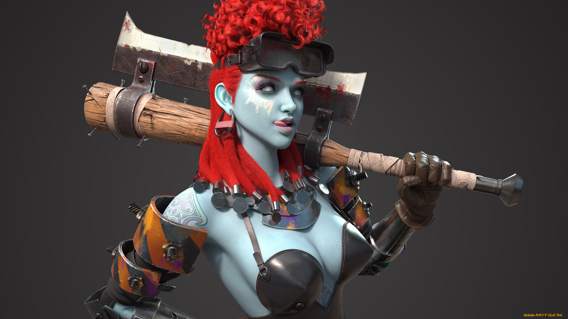 3д, графика, армия, , military, девушка, оружие