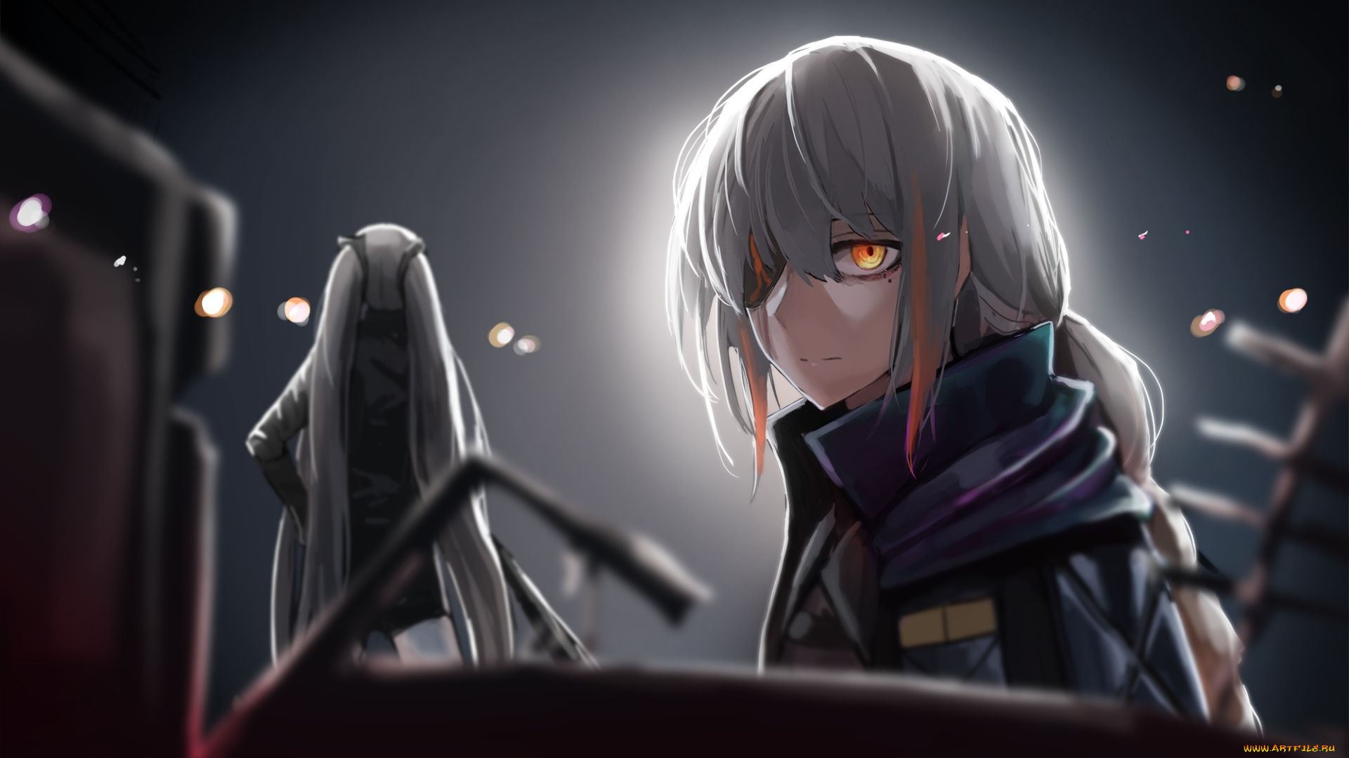 аниме, girls, frontline, girls, frontline