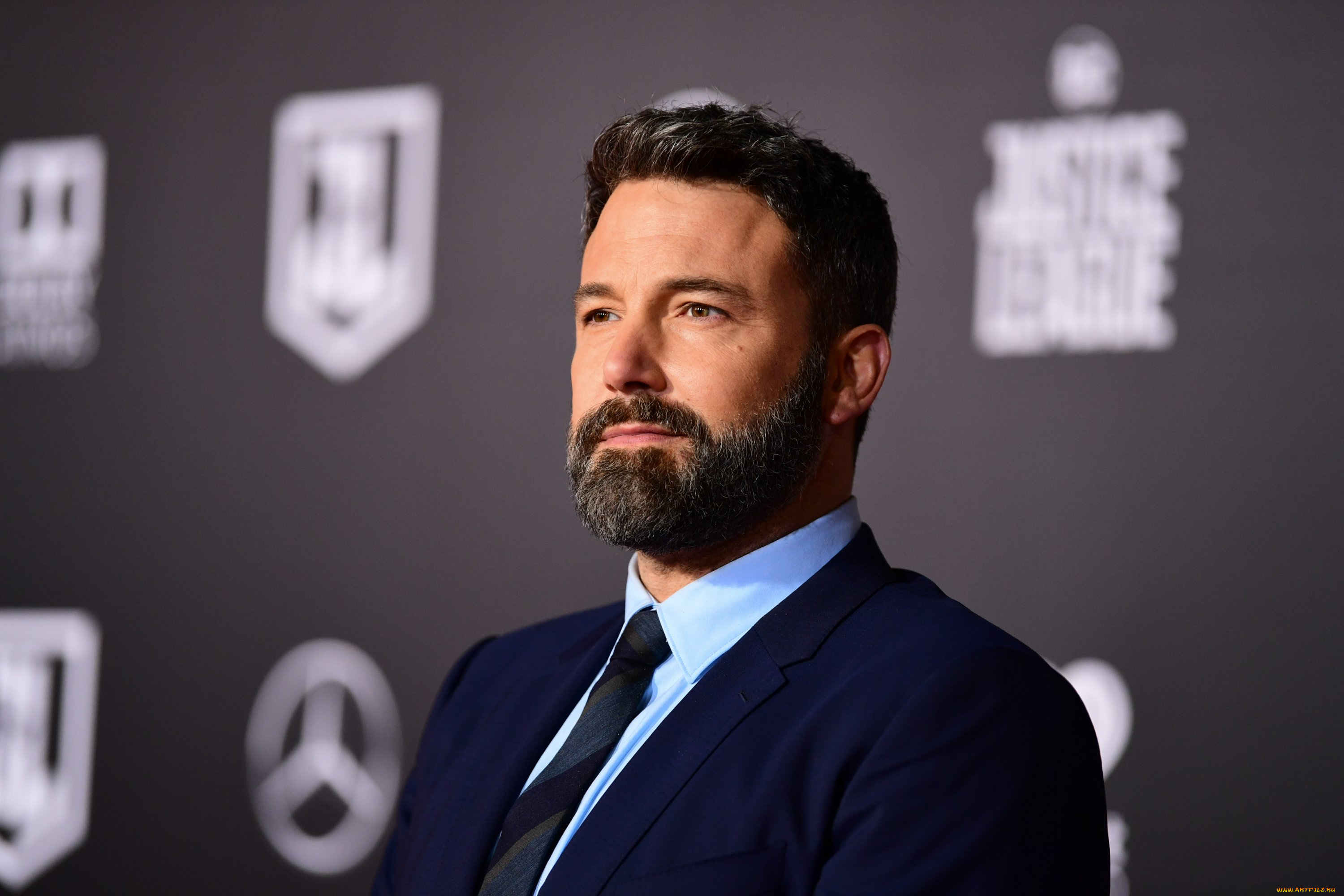 мужчины, ben, affleck, борода, костюм, лицо, актер