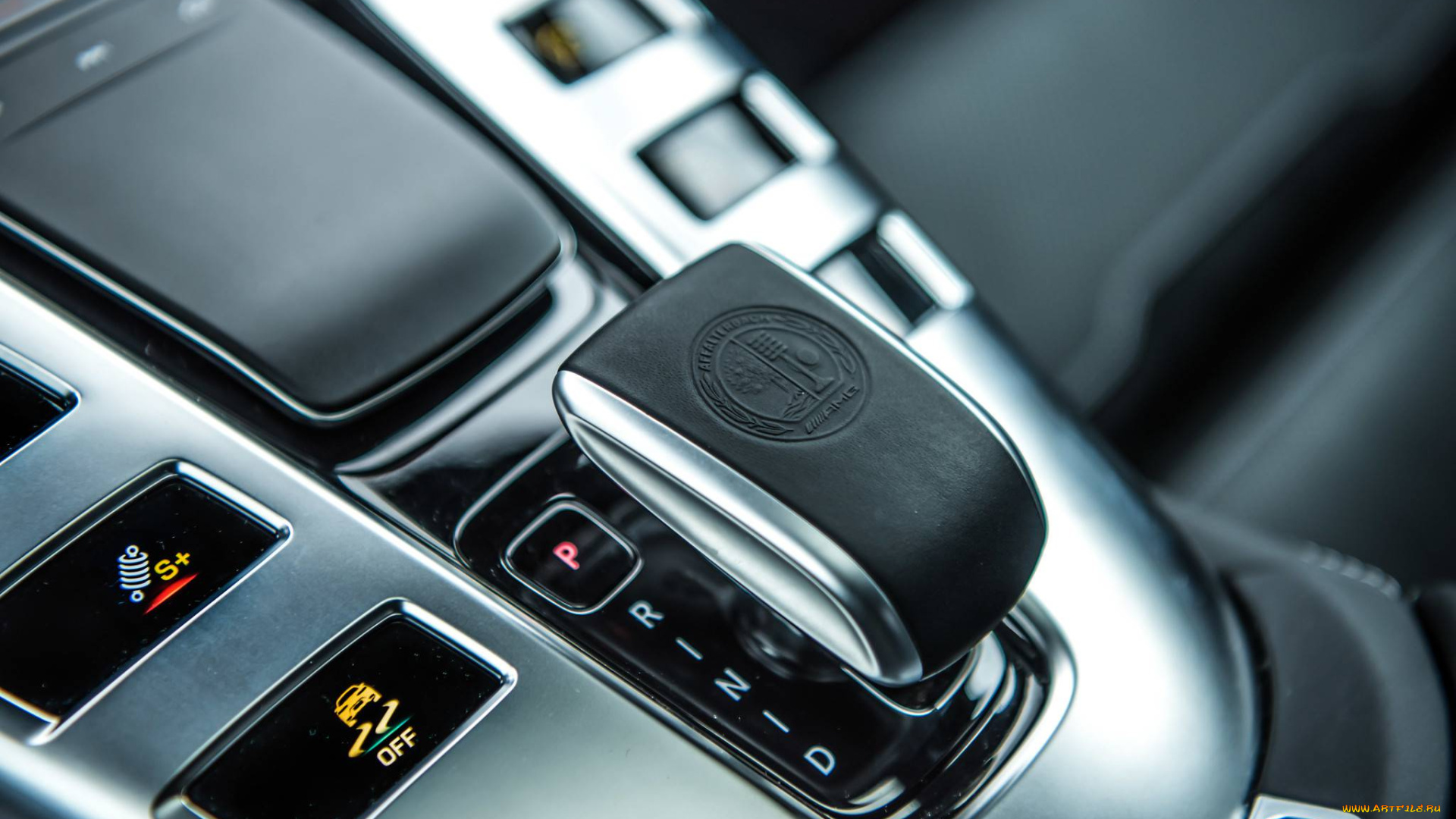 автомобили, интерьеры, alpine, white, mercedes, benz, amg, gt, 63s, 4-door, coupe, тюнинг, салон, рычаг