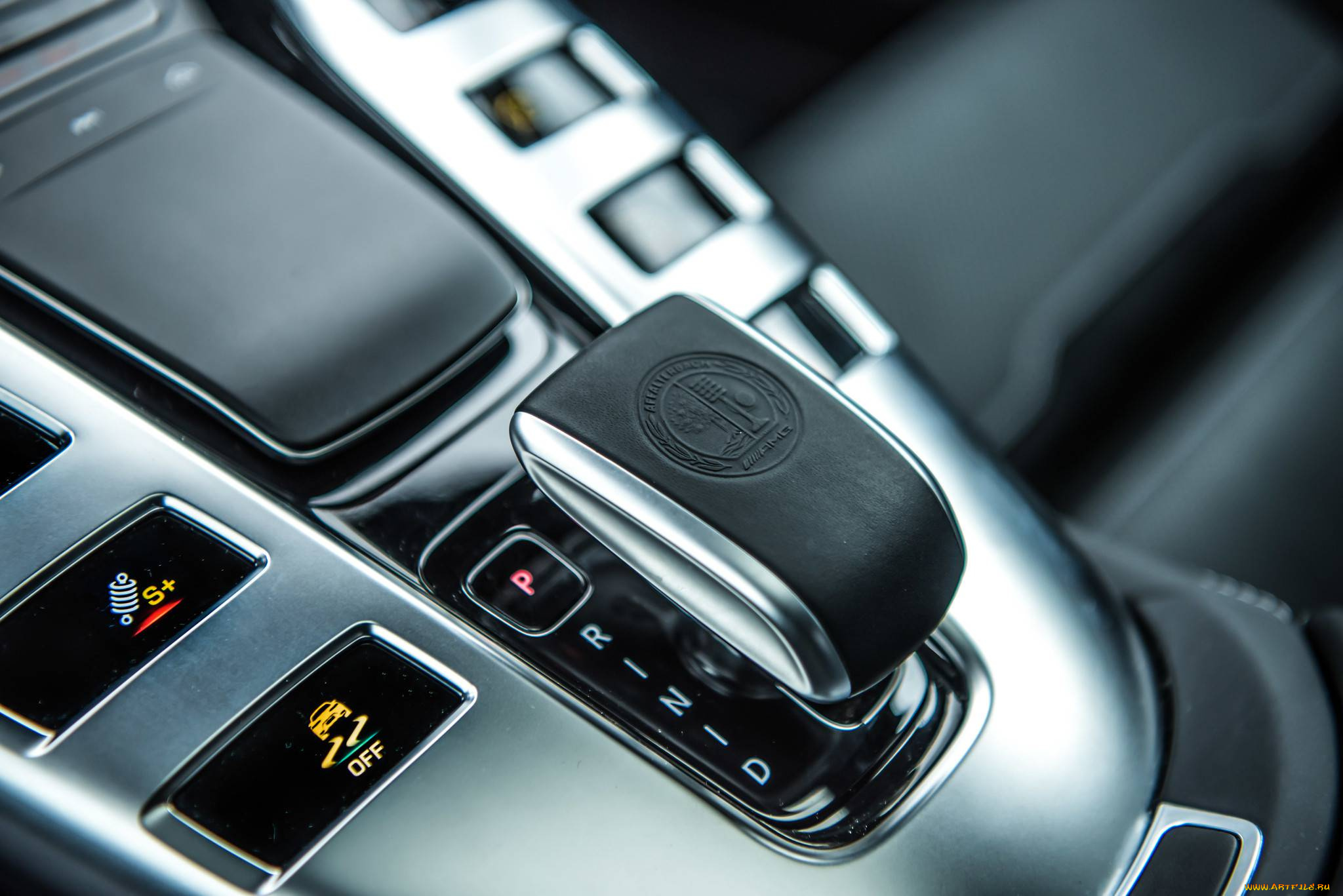 автомобили, интерьеры, alpine, white, mercedes, benz, amg, gt, 63s, 4-door, coupe, тюнинг, салон, рычаг