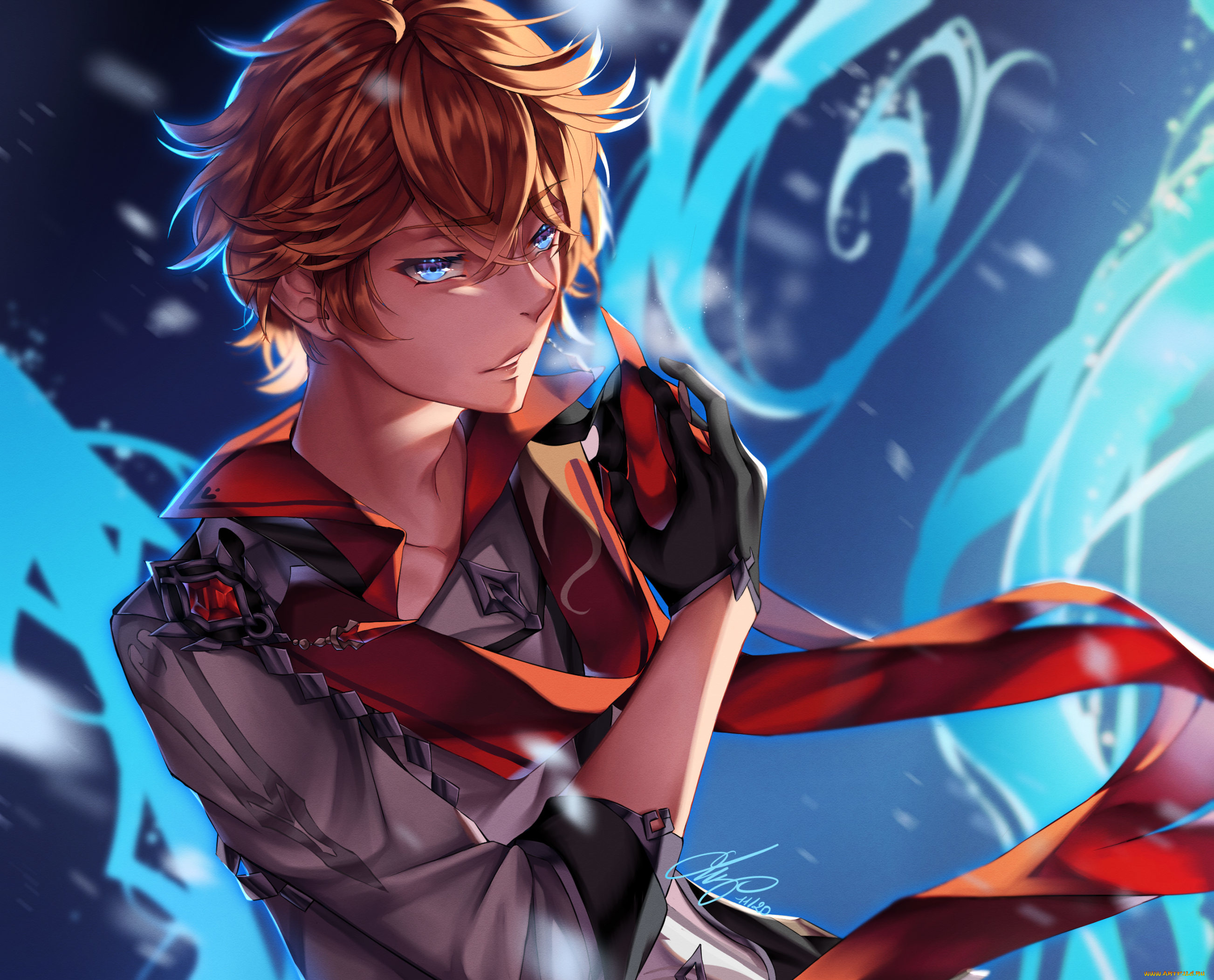 аниме, genshin, impact, genshin, impact