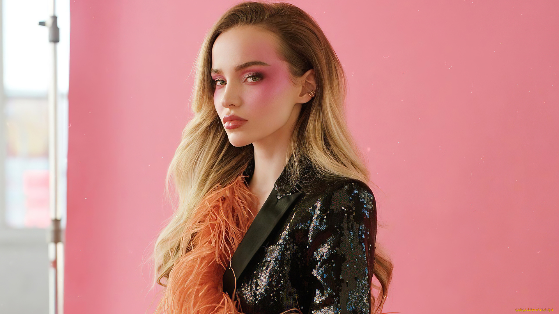 девушки, dove, cameron, блондинка, лицо, жакет