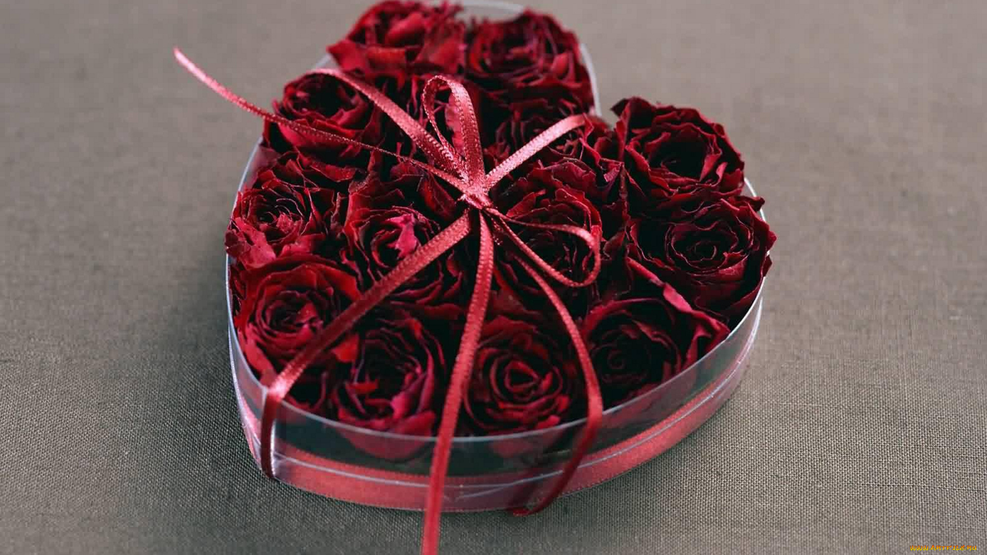 праздничные, день, святого, валентина, , сердечки, , любовь, розы, красные, коробка, сердечко