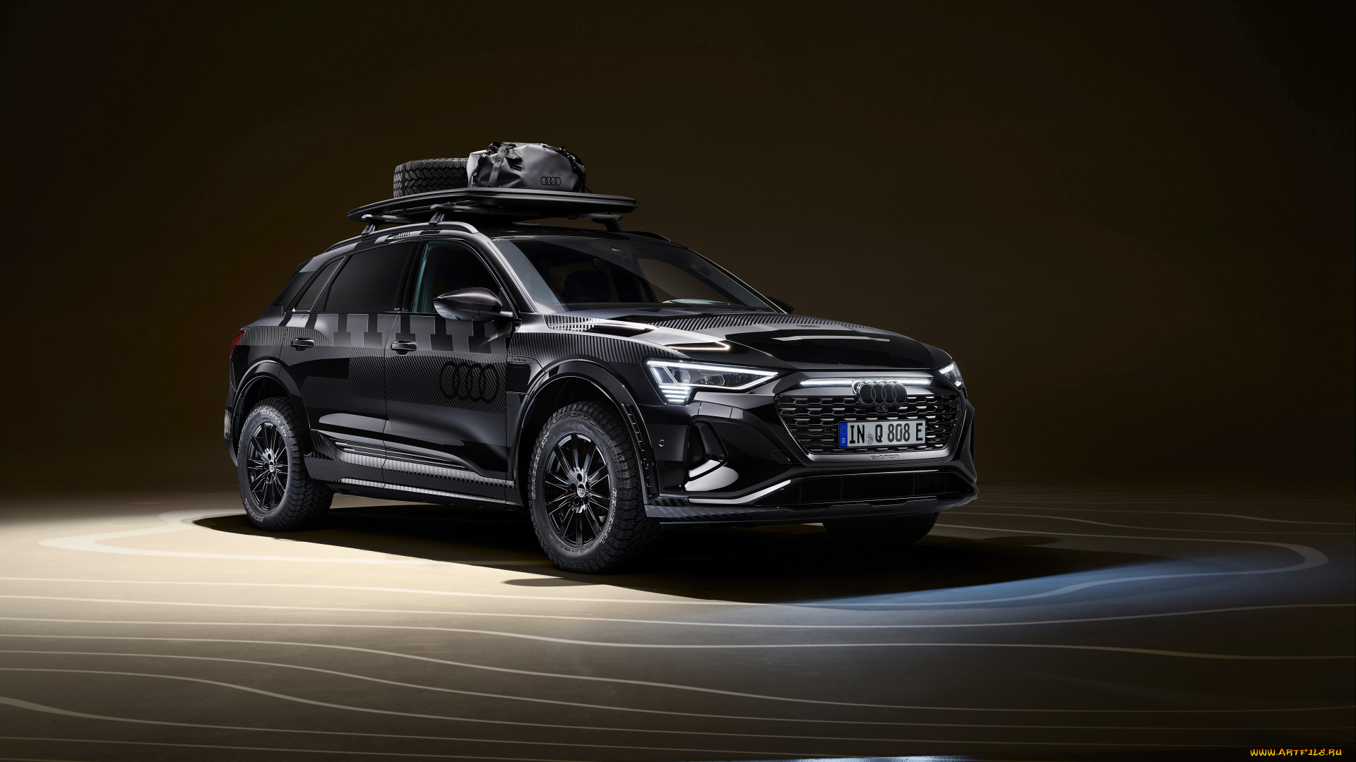 автомобили, audi, q8, sq8, e-tron, dakar, edition, 2024