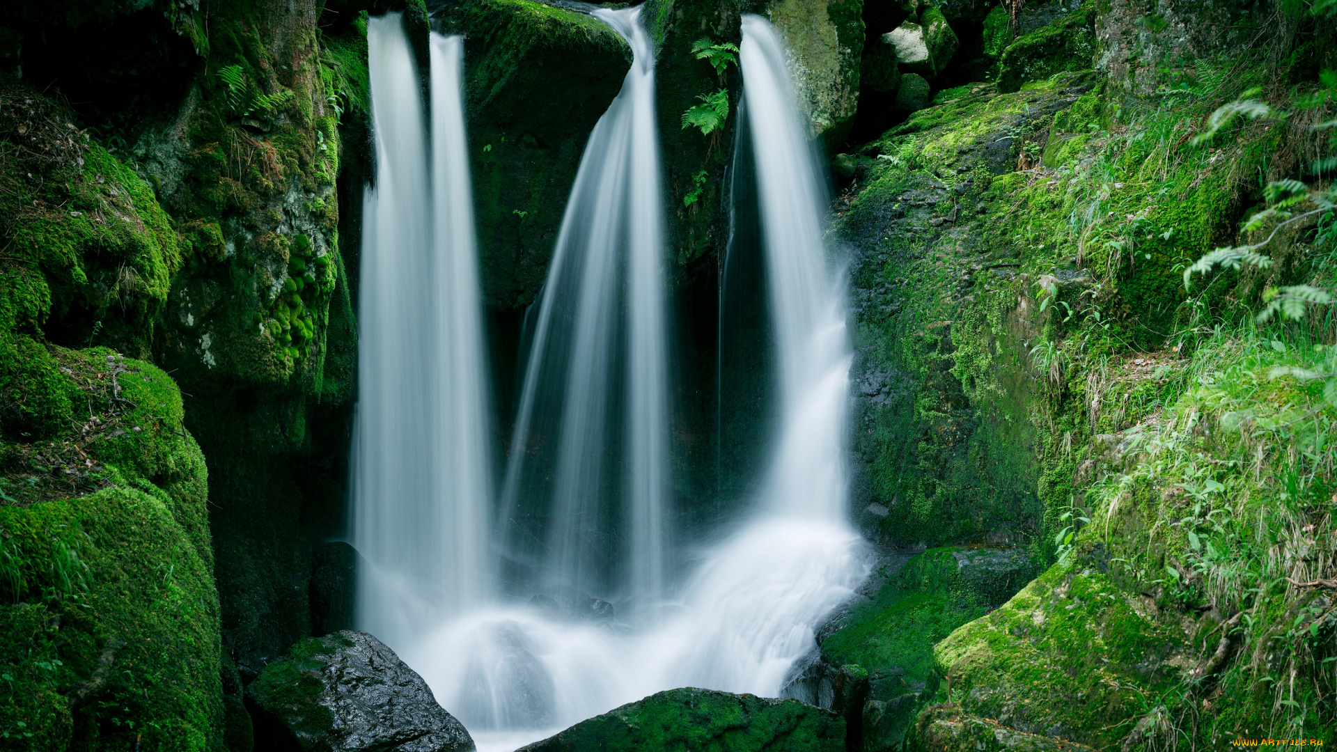 природа, водопады, водопад