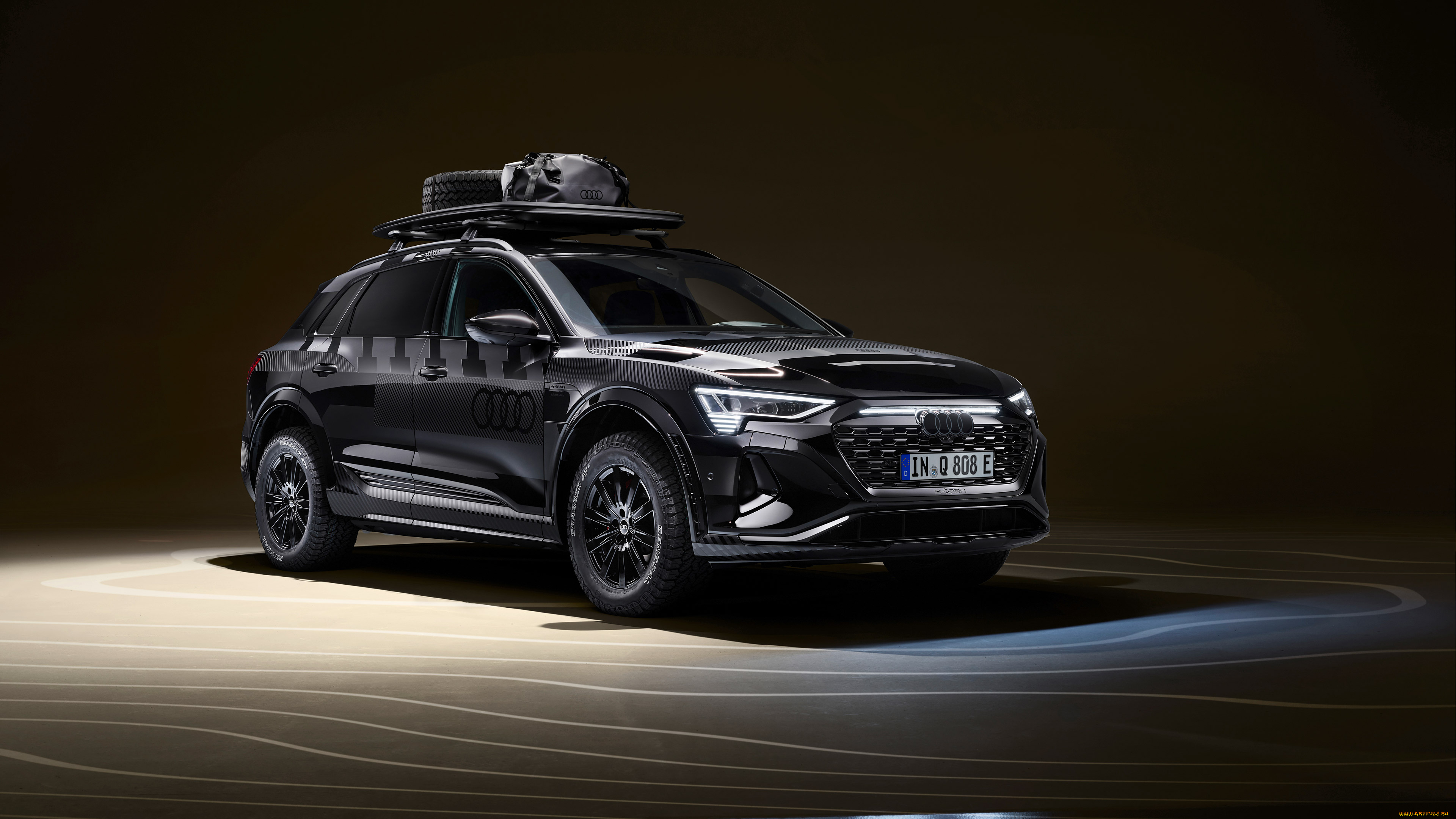 автомобили, audi, q8, sq8, e-tron, dakar, edition, 2024