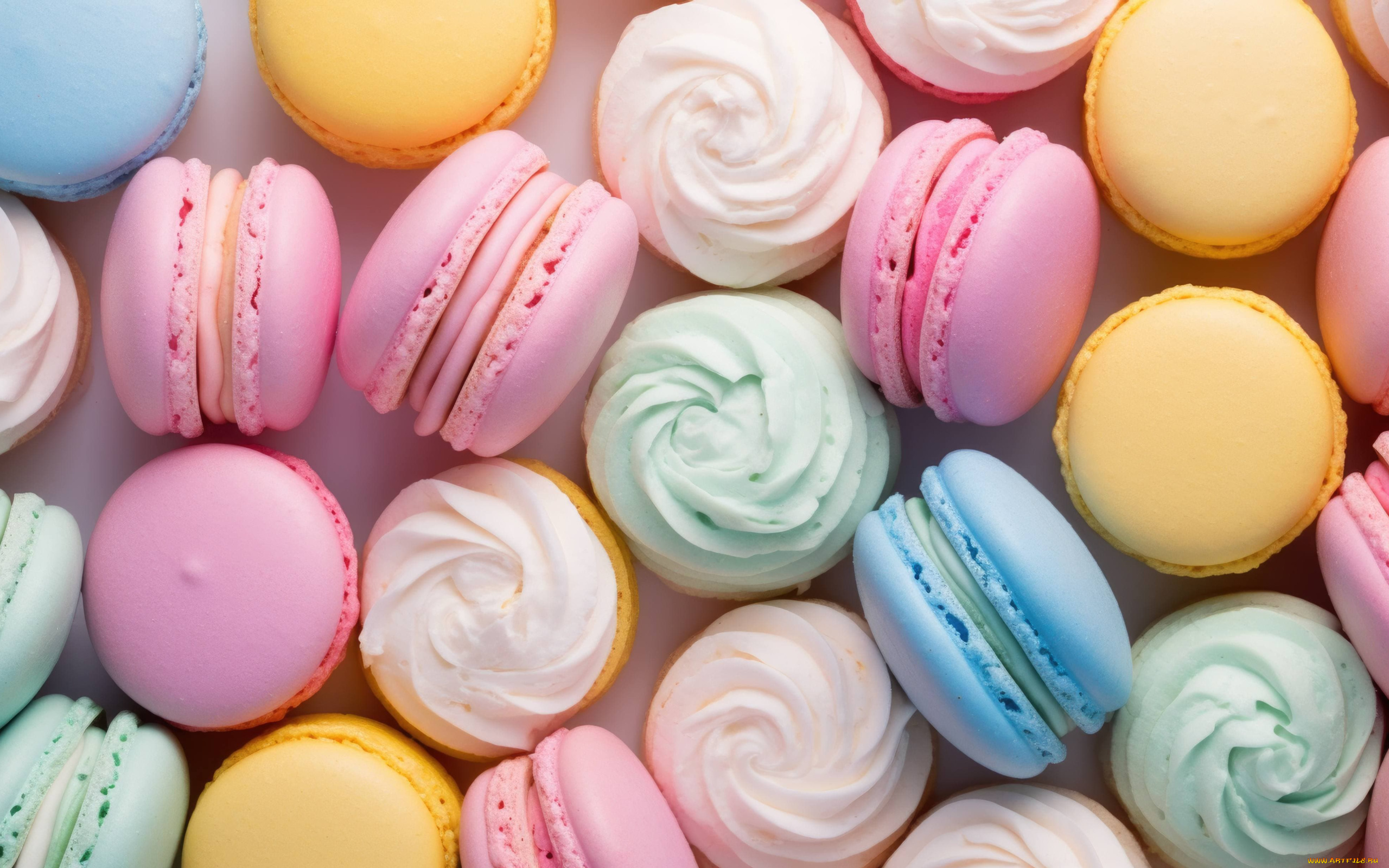 3д, графика, еда-, food, макаруны