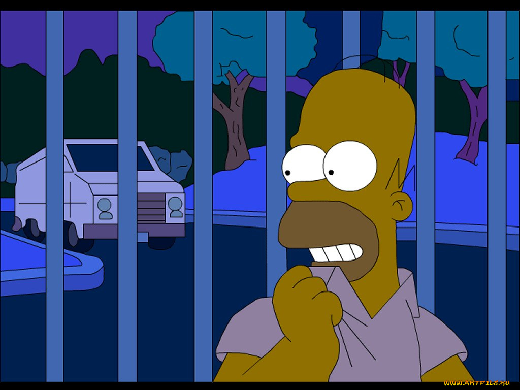 мультфильмы, the, simpsons