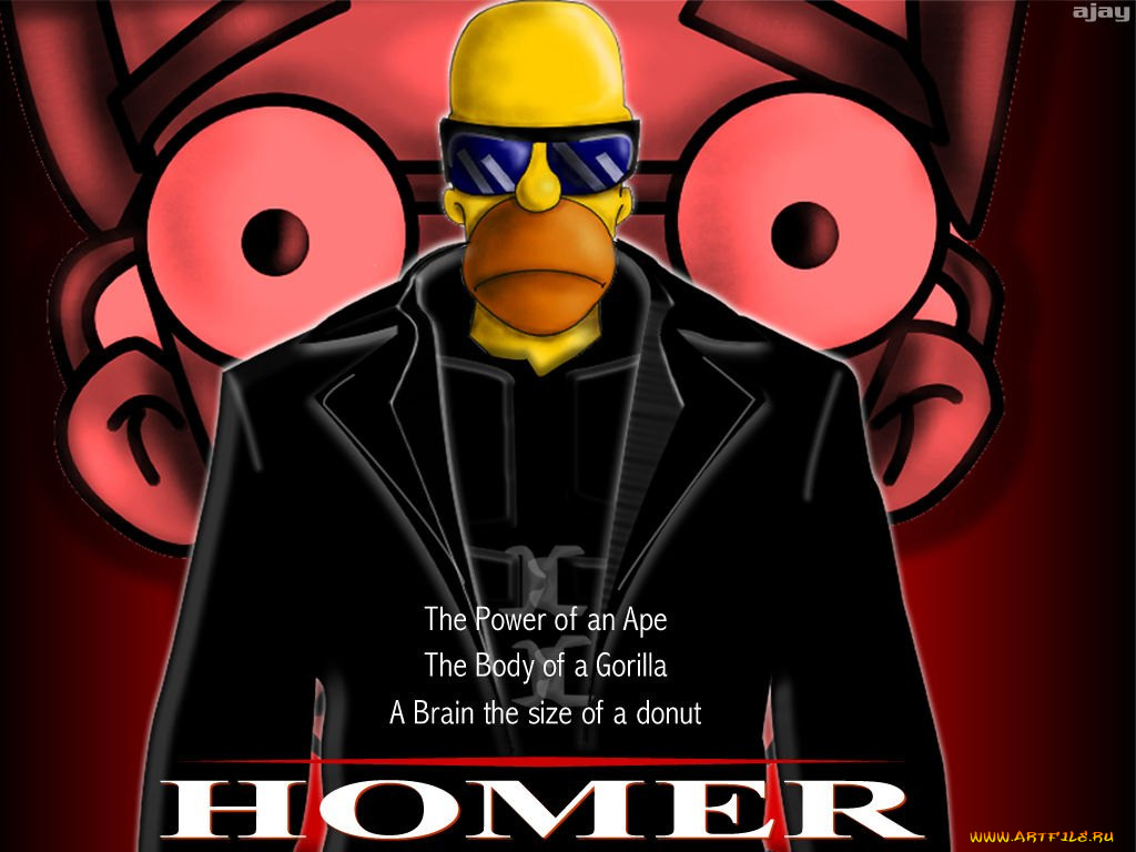 мультфильмы, the, simpsons