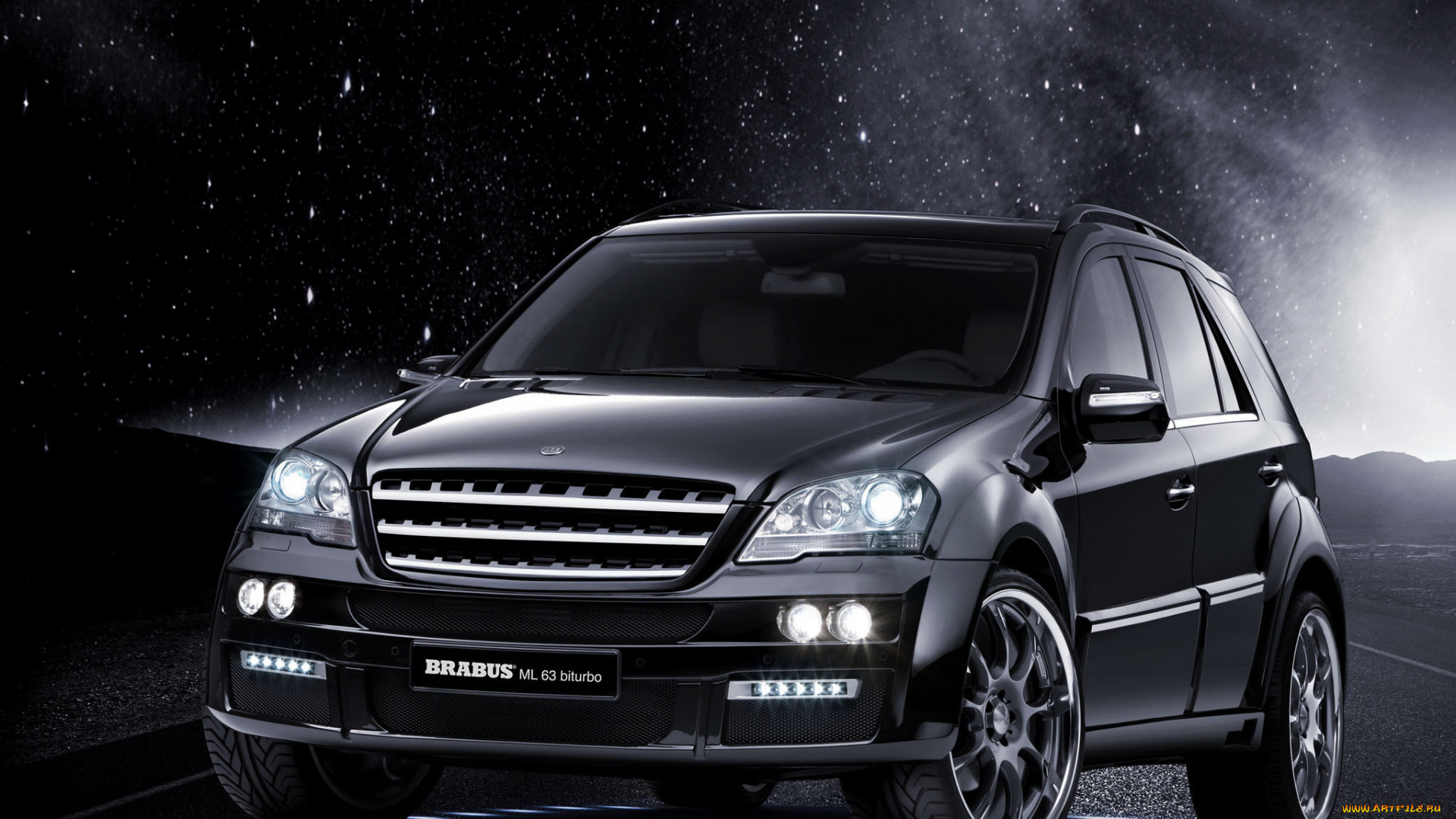 ml63, biturbo, widestar, автомобили, brabus