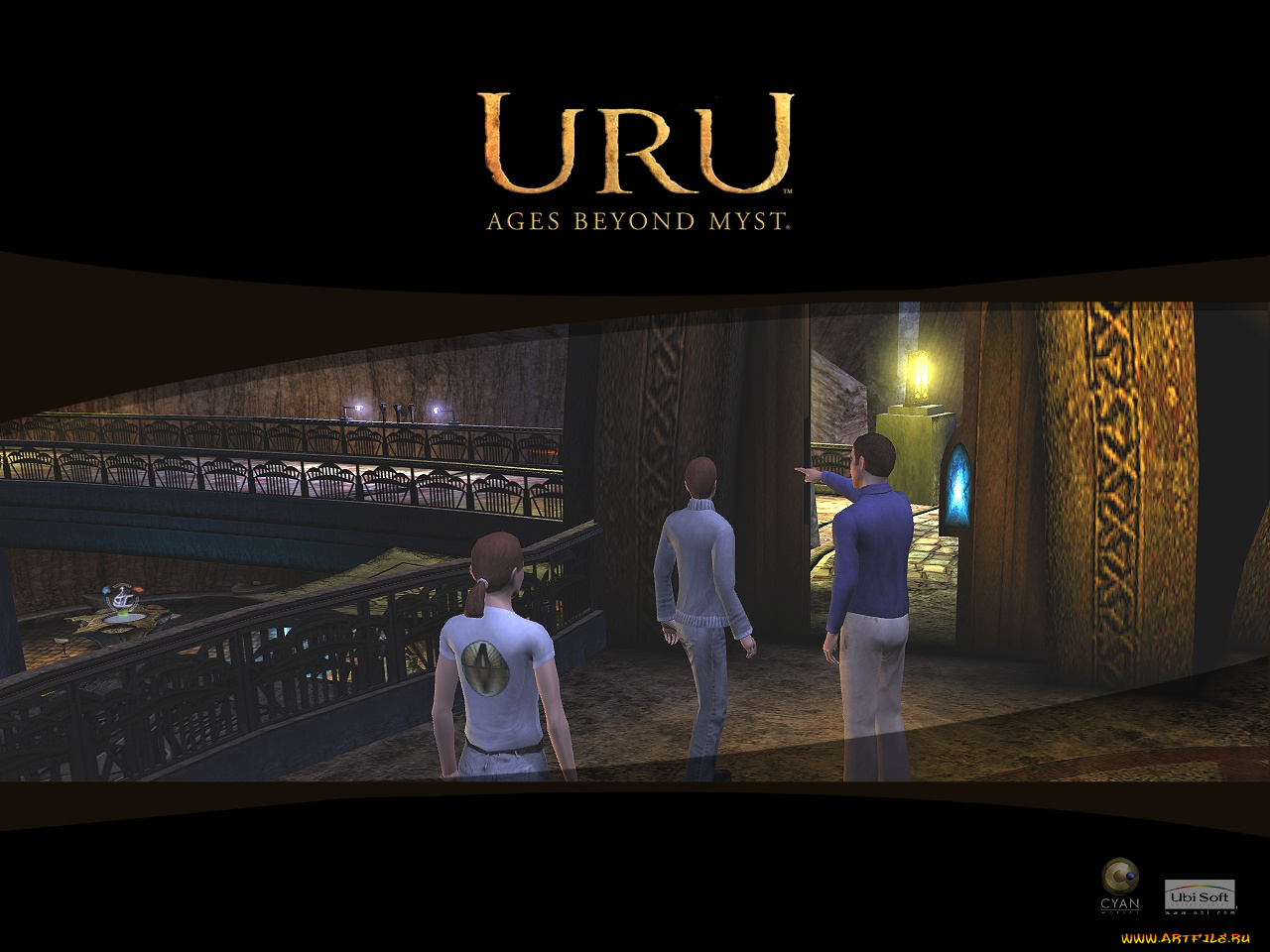 uru, ages, beyond, must, видео, игры, myst