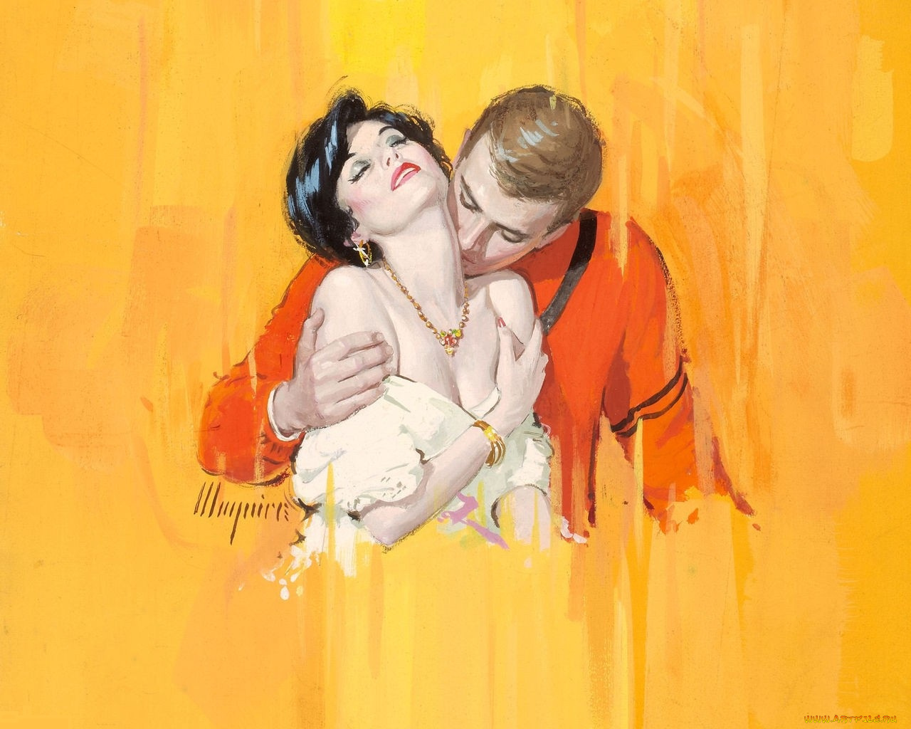 рисованные, люди