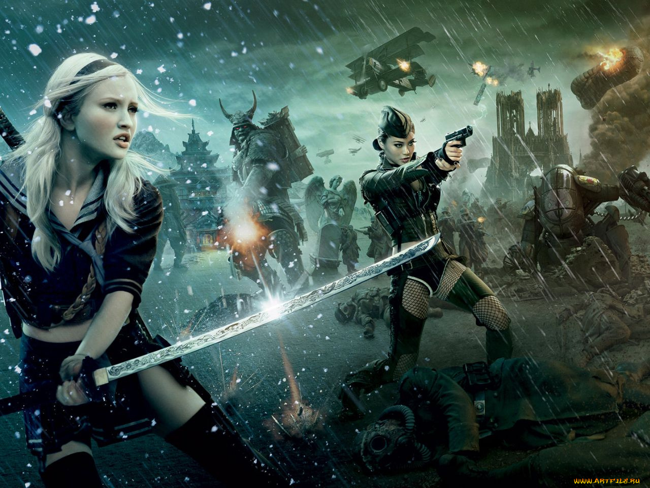 sucker, punch, кино, фильмы