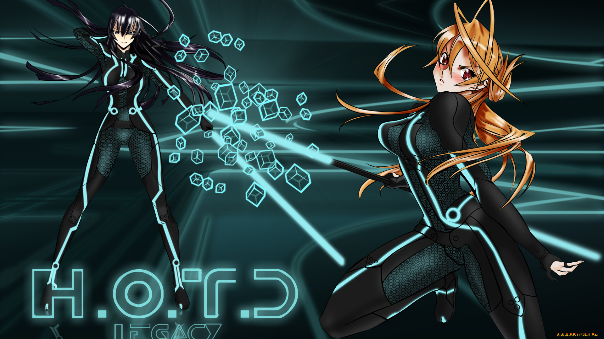 аниме, highschool, of, the, dead