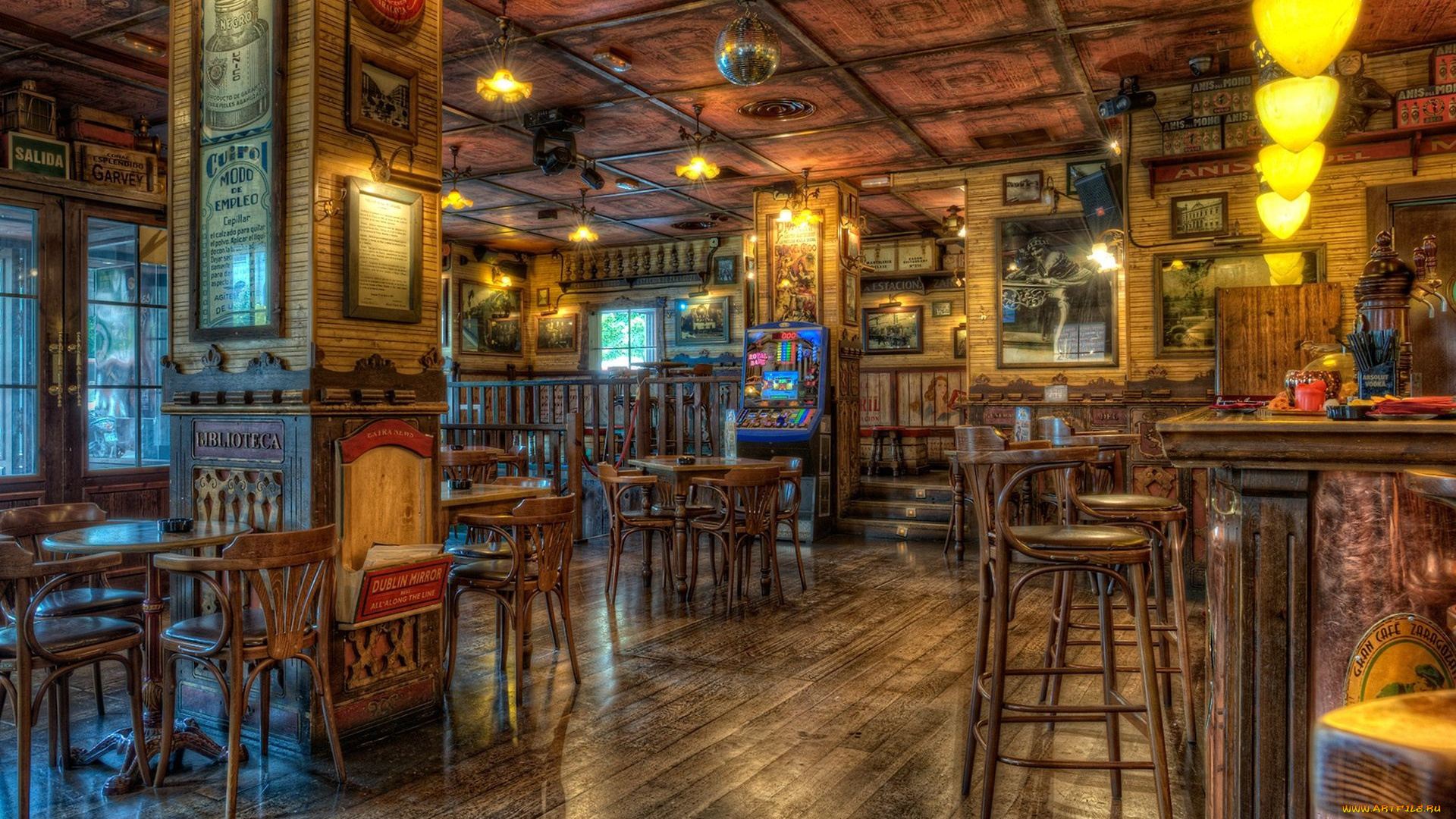 интерьер, кафе, рестораны, отели