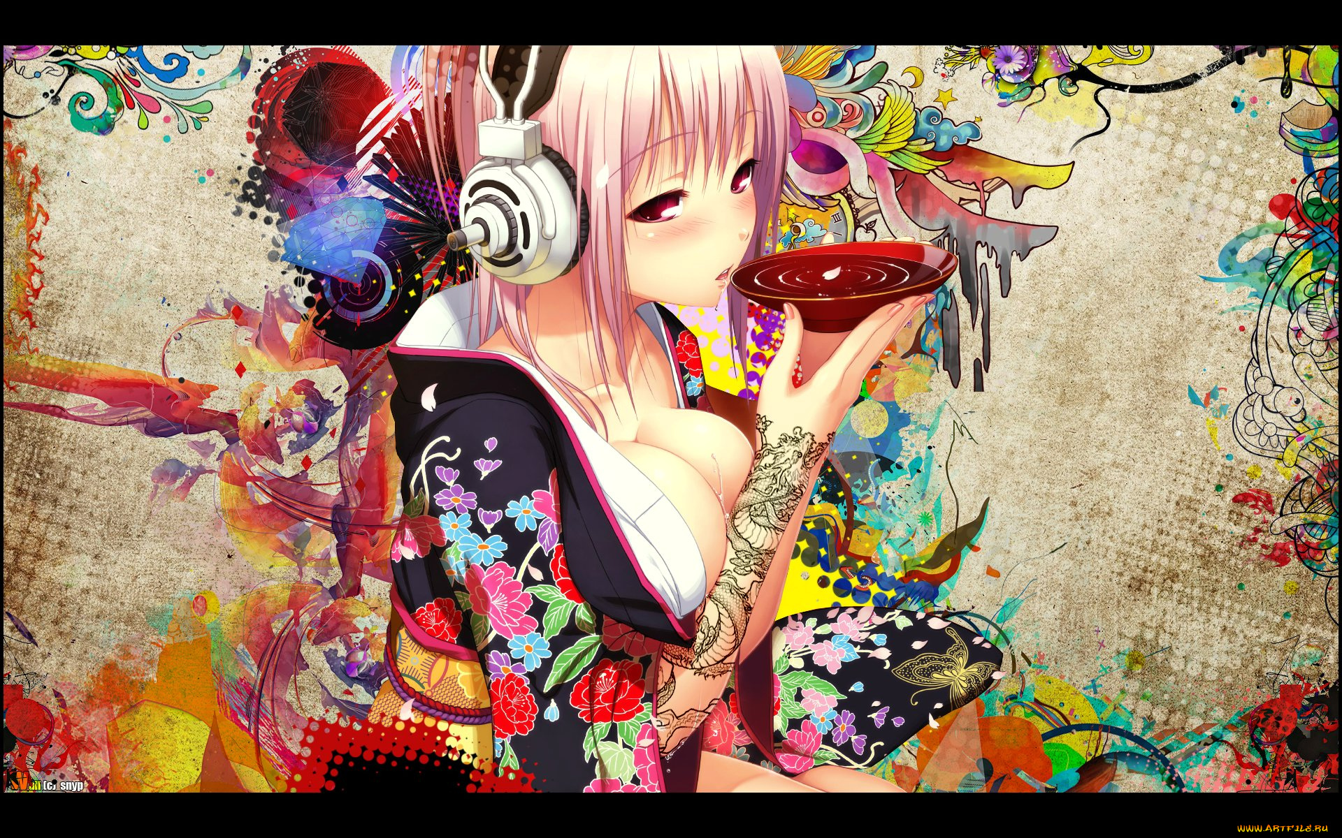 santa, tsuji, mangaka, sonicomi, visual, novel, аниме, super, sonico