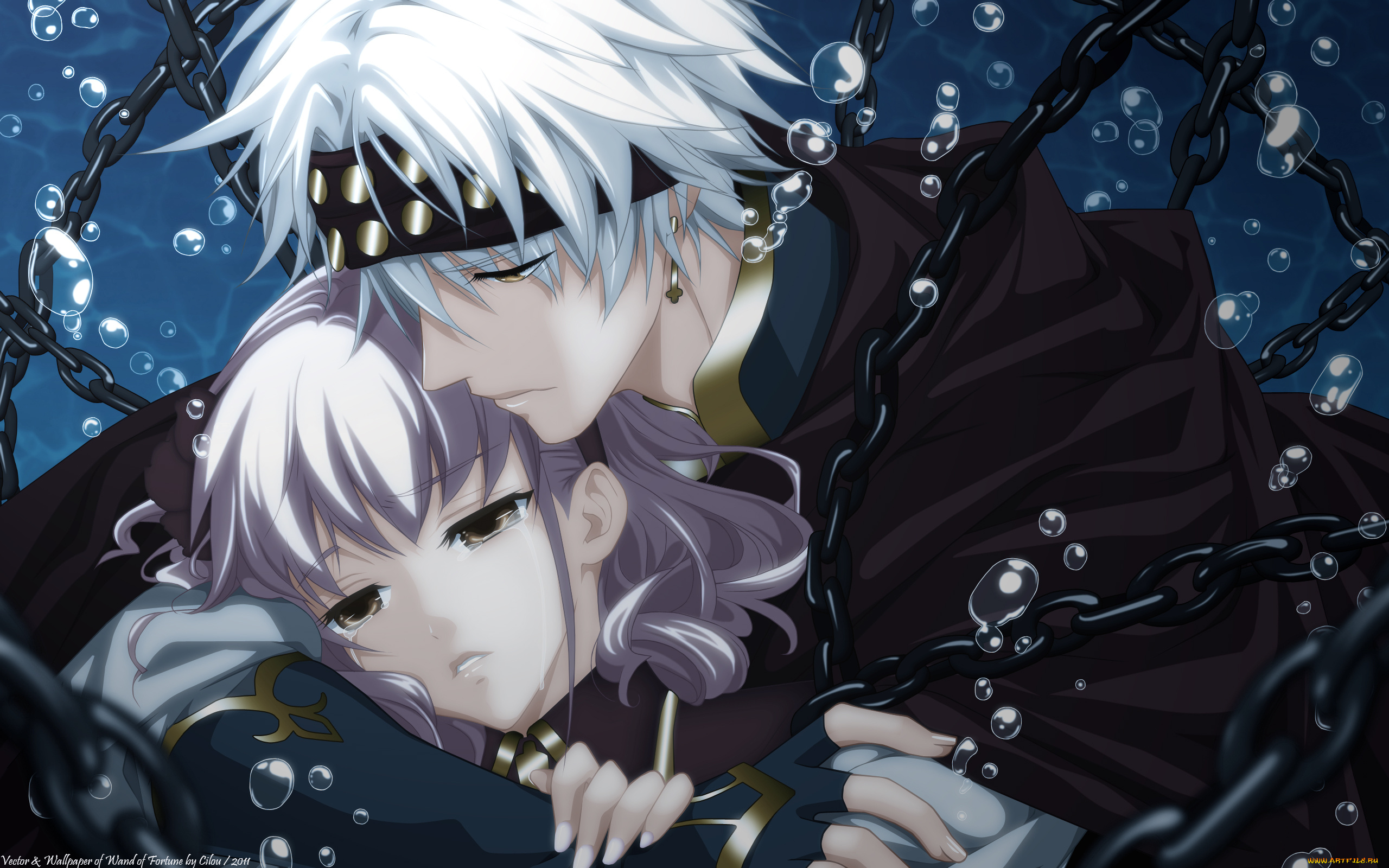 аниме, wand, of, fortune