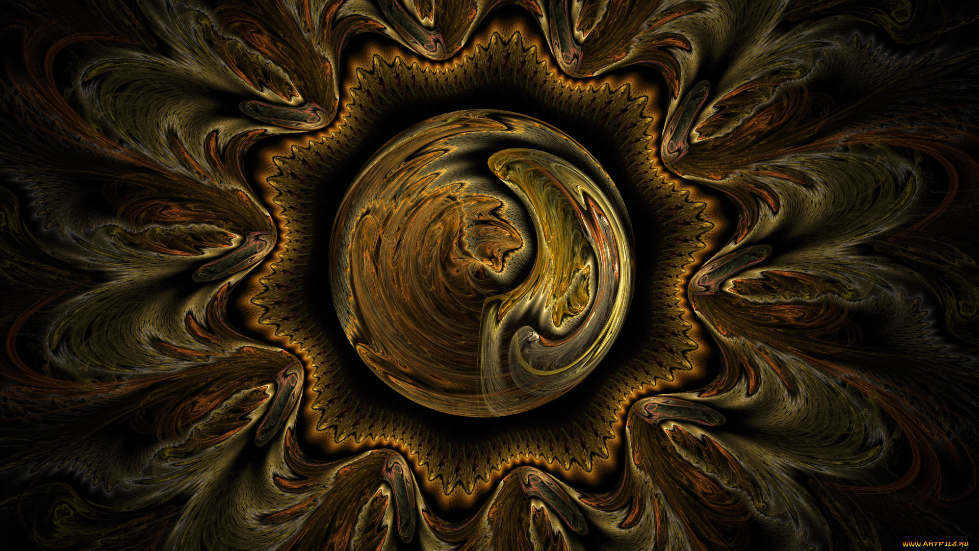 3д, графика, fractal, фракталы, узор, фон, цвета