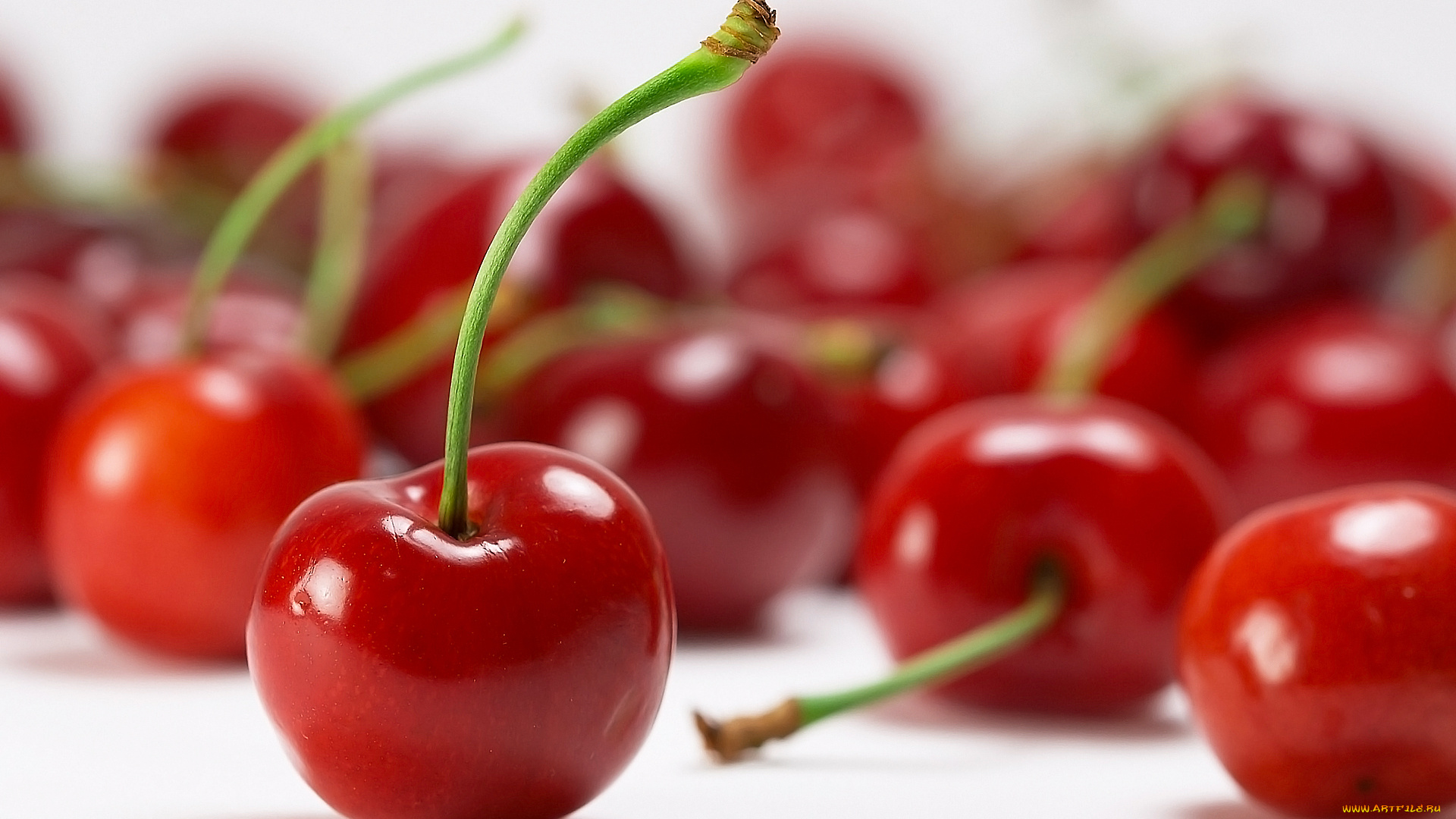 еда, вишня, черешня, вишенки, ягоды