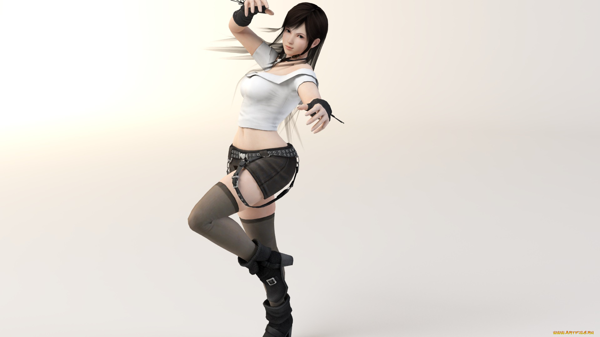 3д, графика, anime, , аниме, поза, взгляд, девушка