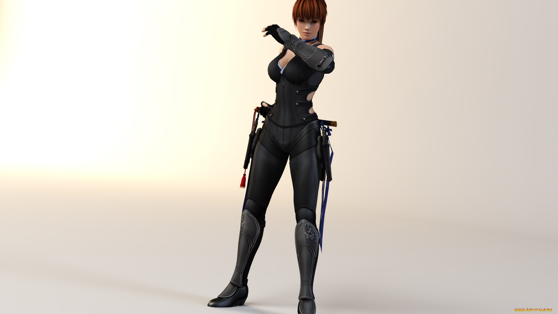 3д, графика, anime, , аниме, взгляд, девушка