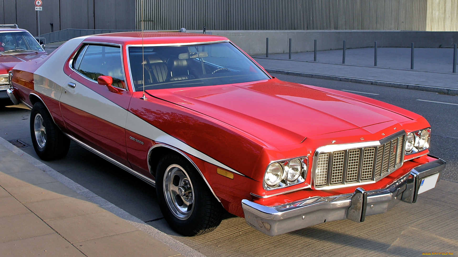 автомобили, выставки, и, уличные, фото, gran, torino, ford