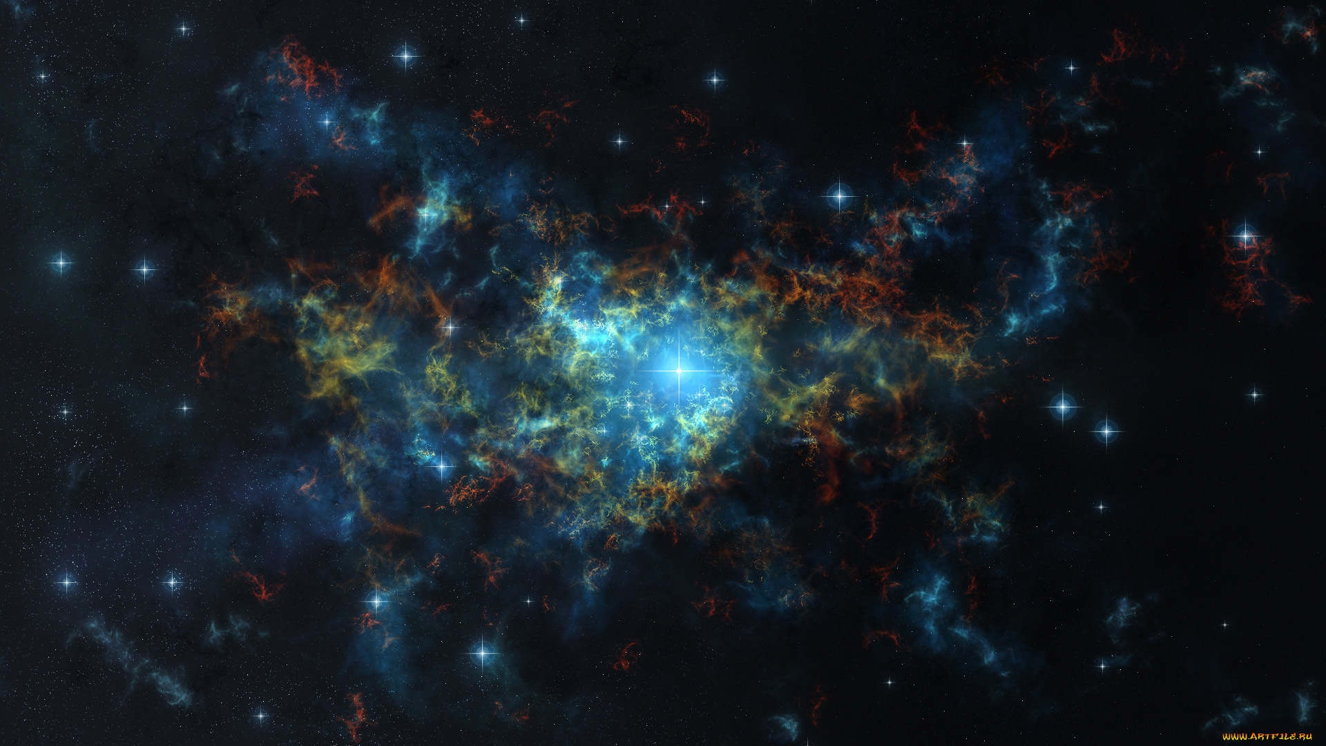космос, галактики, туманности, космические, просторы, звёзды, туманность