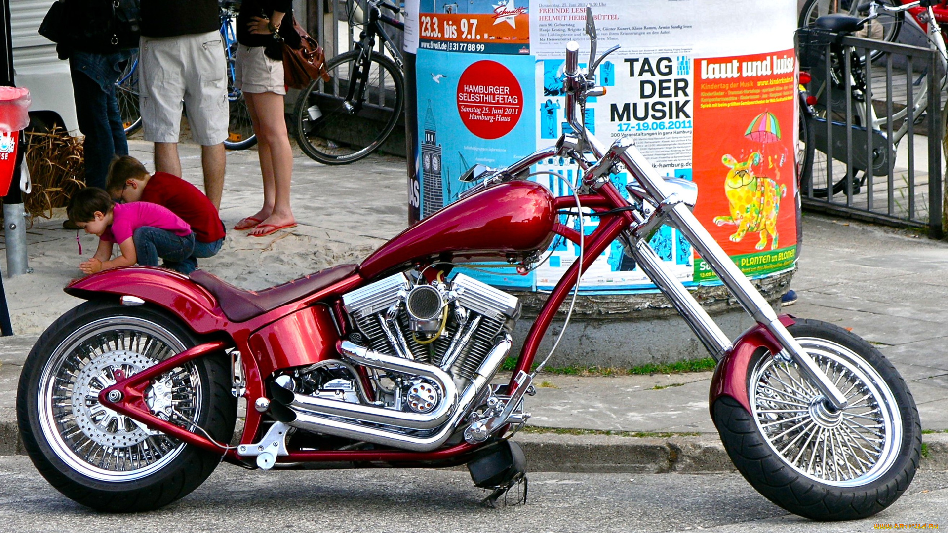 мотоциклы, customs, байк