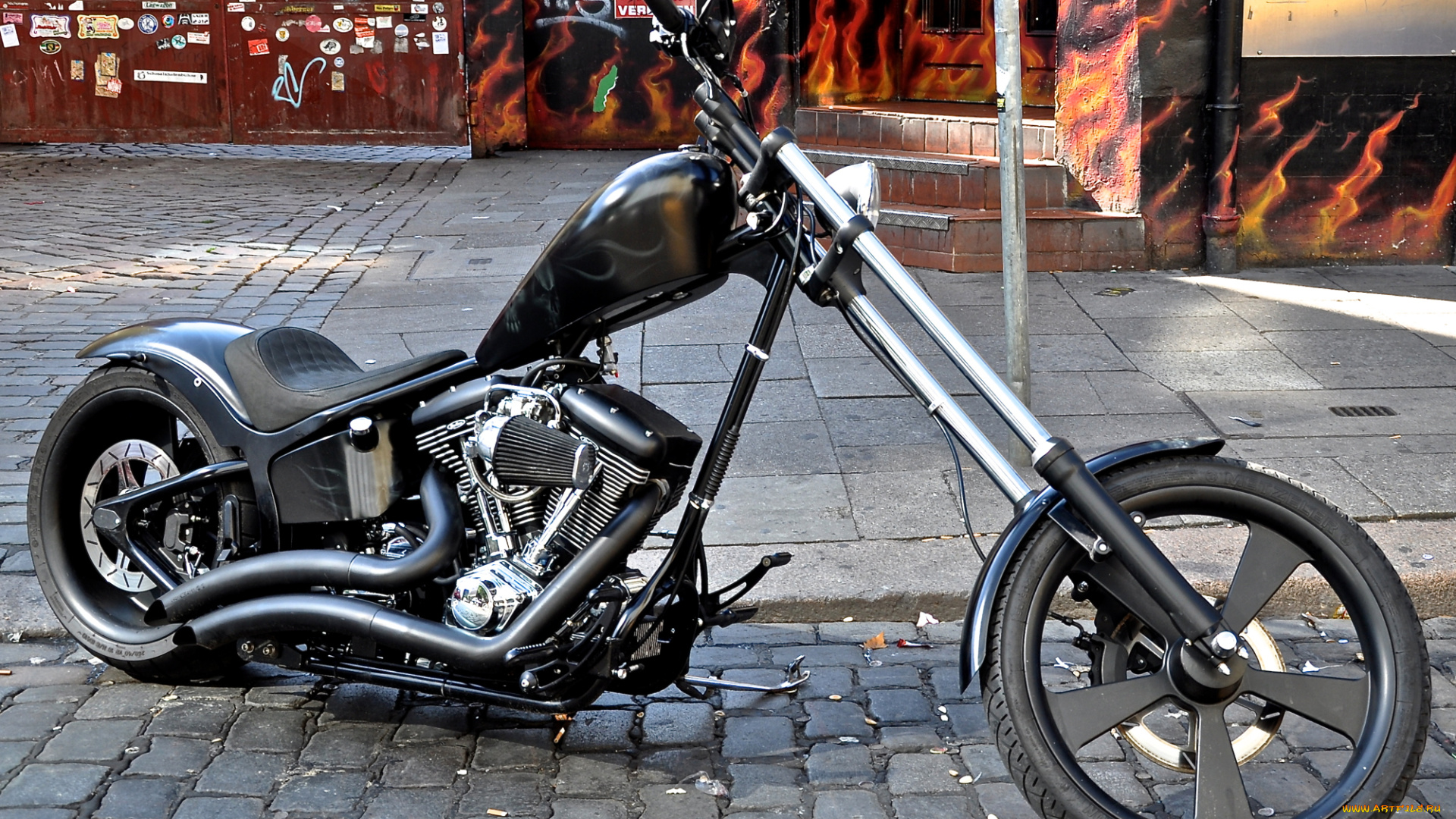 мотоциклы, customs, chopper