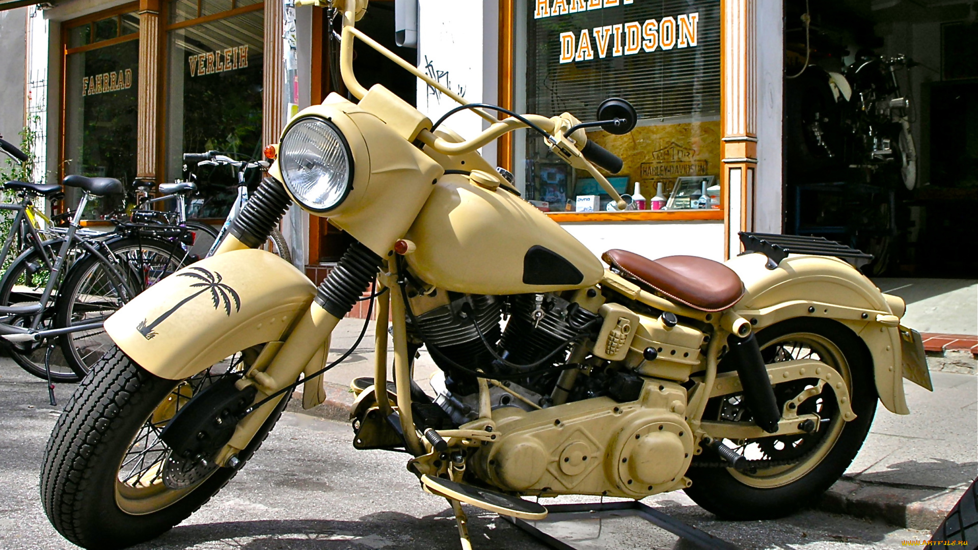 мотоциклы, harley-davidson, байк