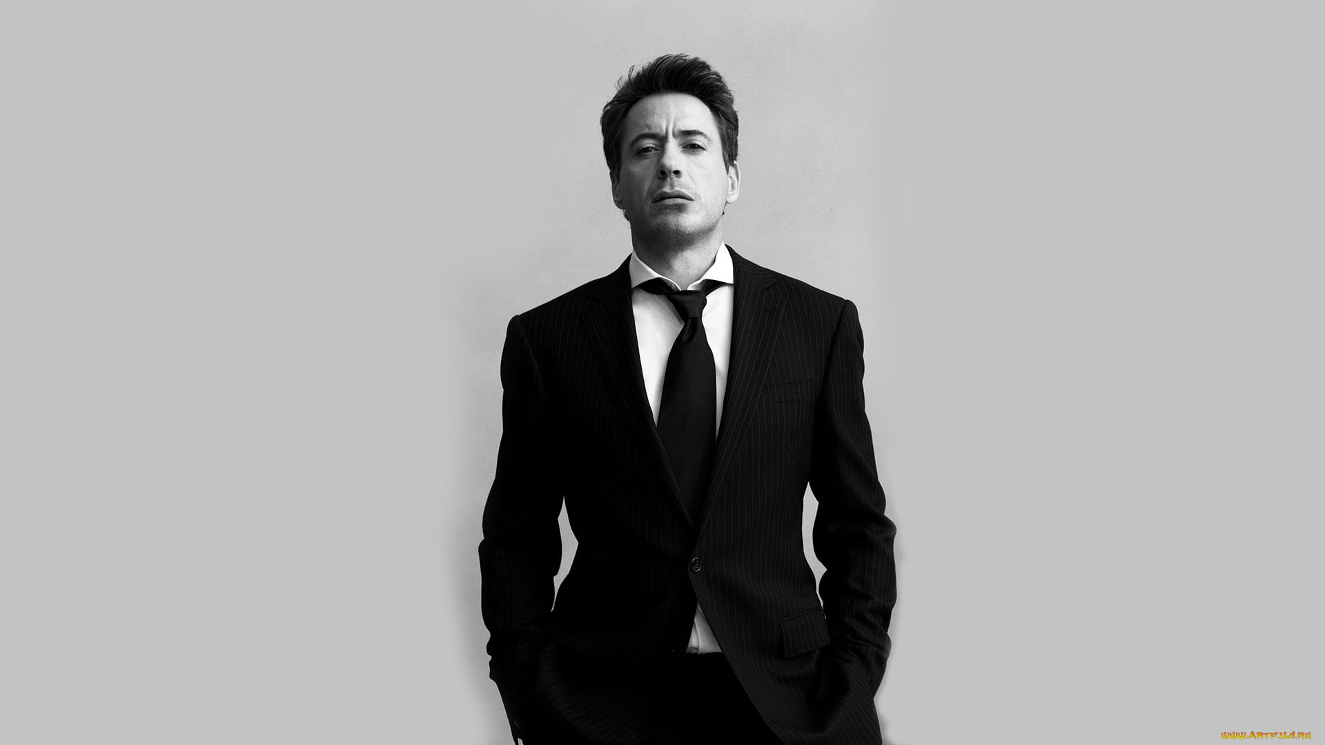мужчины, robert, downey, jr, роберт, дауни, мл, чёрно-белое, фото, актёр